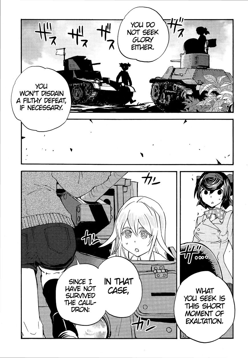 Girls & Panzer - Ribbon No Musha Chapter 26 #32