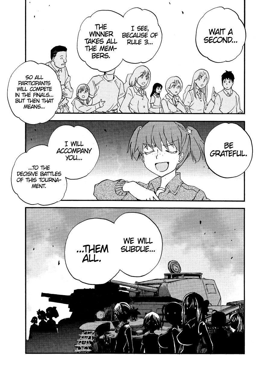 Girls & Panzer - Ribbon No Musha Chapter 26 #36