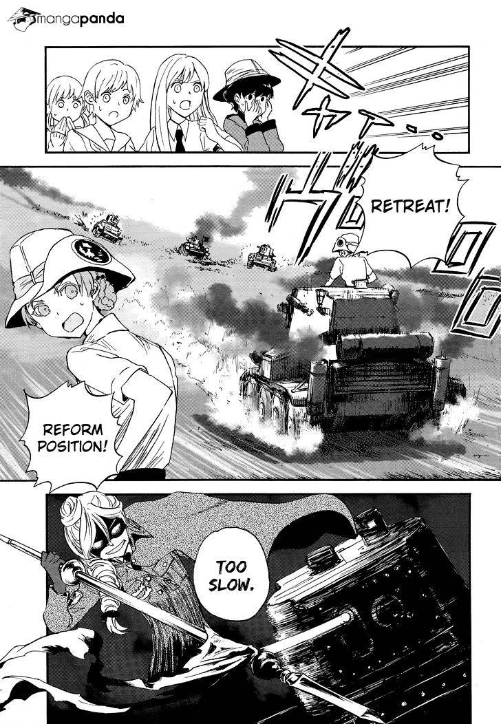 Girls & Panzer - Ribbon No Musha Chapter 27 #31