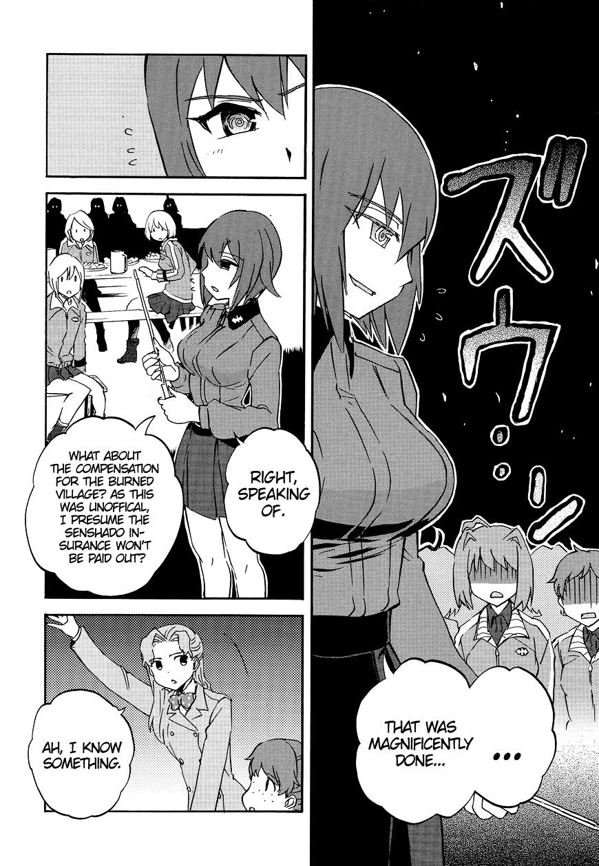 Girls & Panzer - Ribbon No Musha Chapter 21 #29