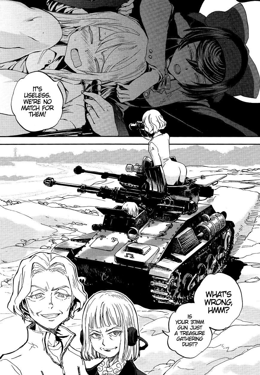 Girls & Panzer - Ribbon No Musha Chapter 22 #20