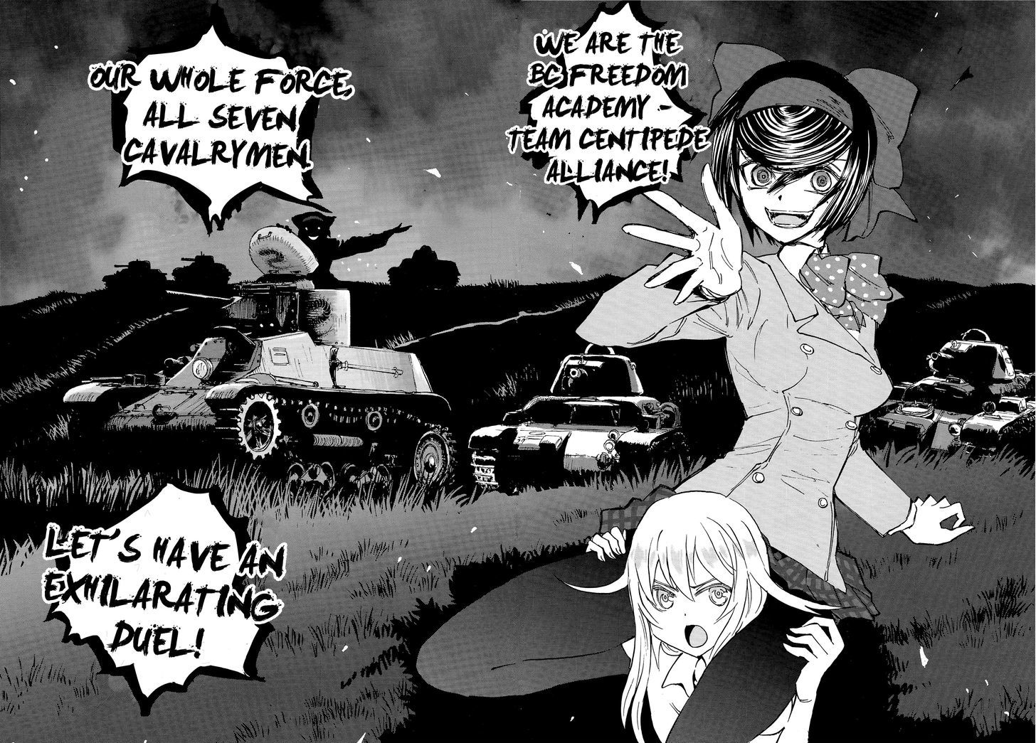 Girls & Panzer - Ribbon No Musha Chapter 19 #30