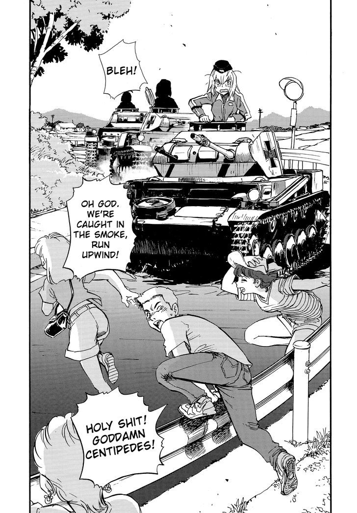 Girls & Panzer - Ribbon No Musha Chapter 18 #22
