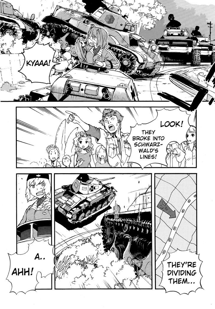 Girls & Panzer - Ribbon No Musha Chapter 18 #28