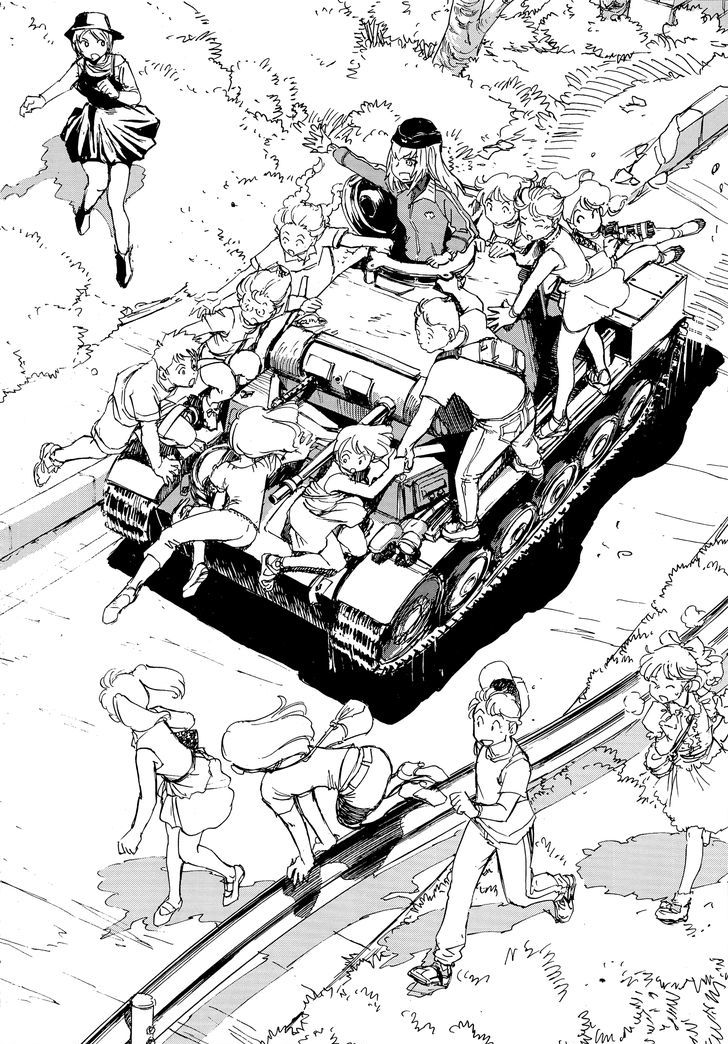 Girls & Panzer - Ribbon No Musha Chapter 18 #32