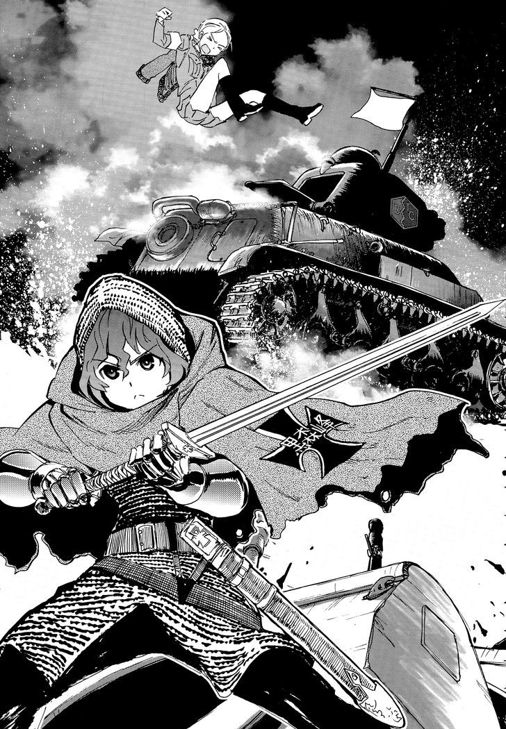 Girls & Panzer - Ribbon No Musha Chapter 18 #39