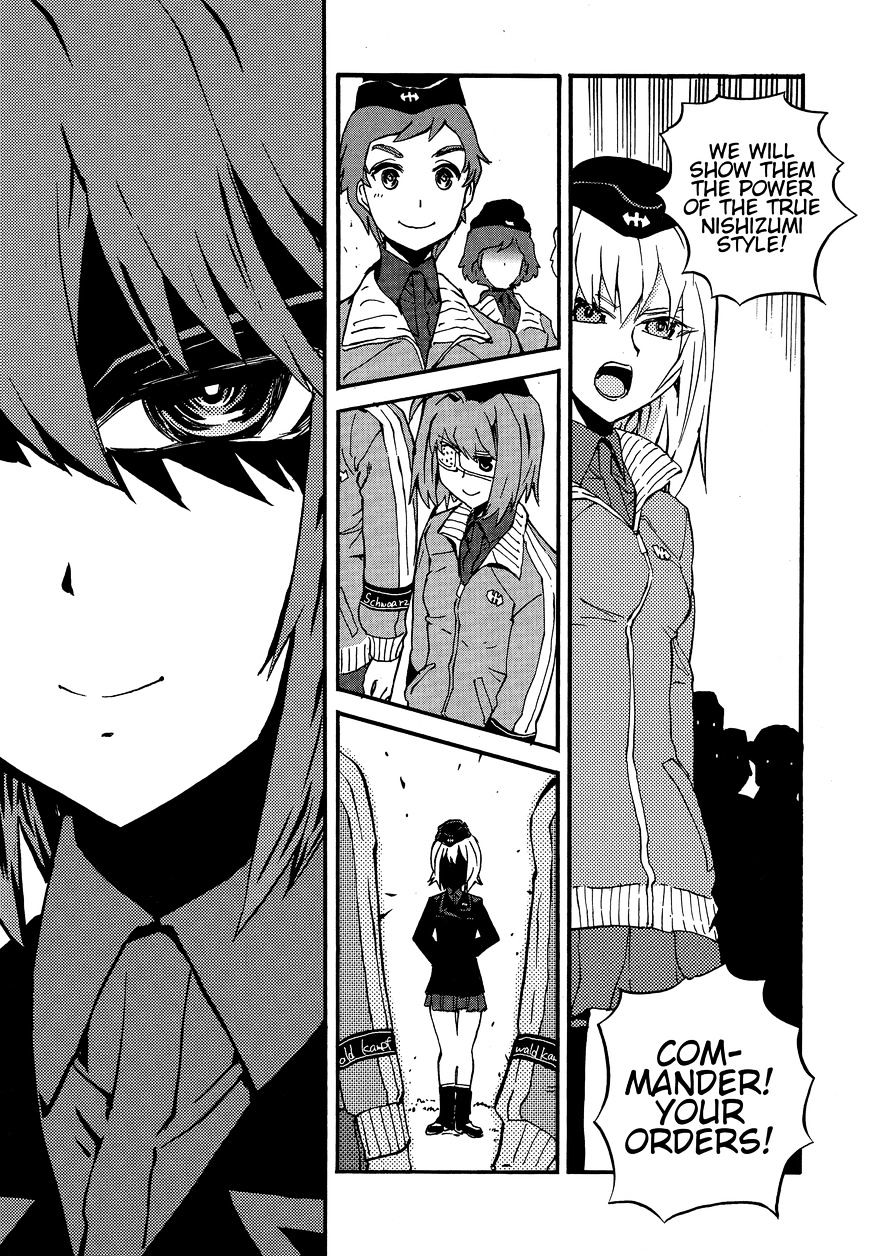 Girls & Panzer - Ribbon No Musha Chapter 16 #21