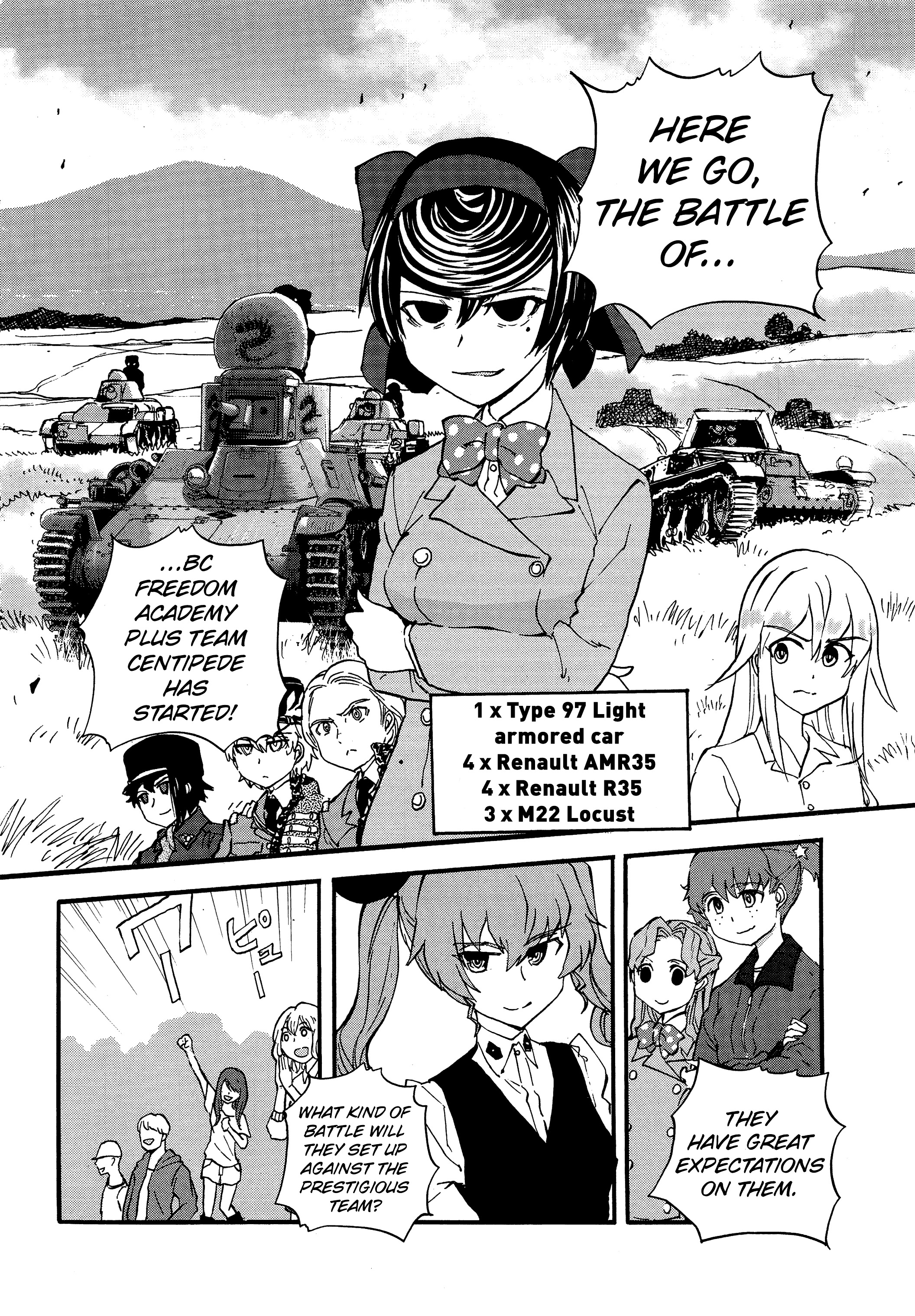 Girls & Panzer - Ribbon No Musha Chapter 17 #15