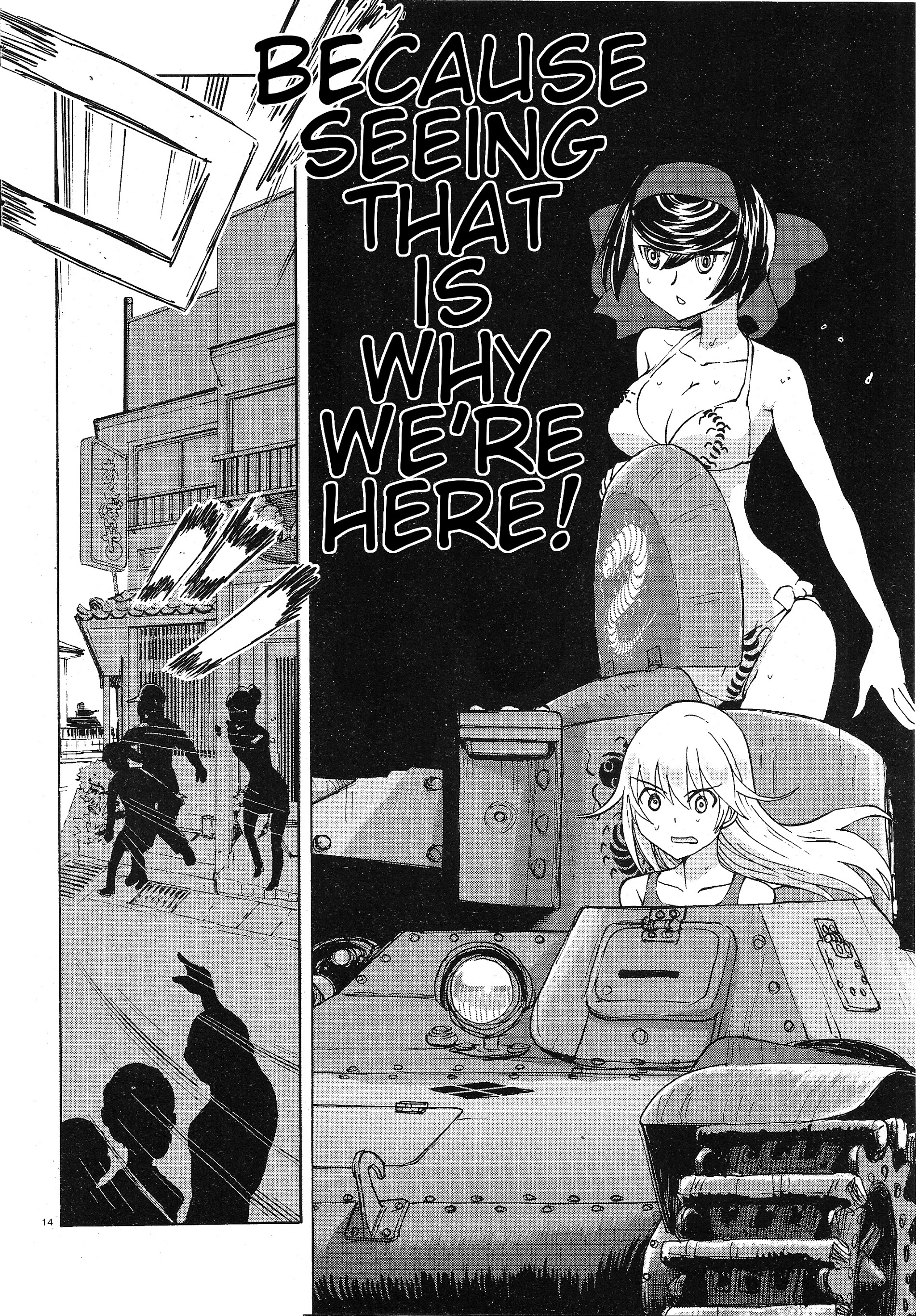 Girls & Panzer - Ribbon No Musha Chapter 10 #13