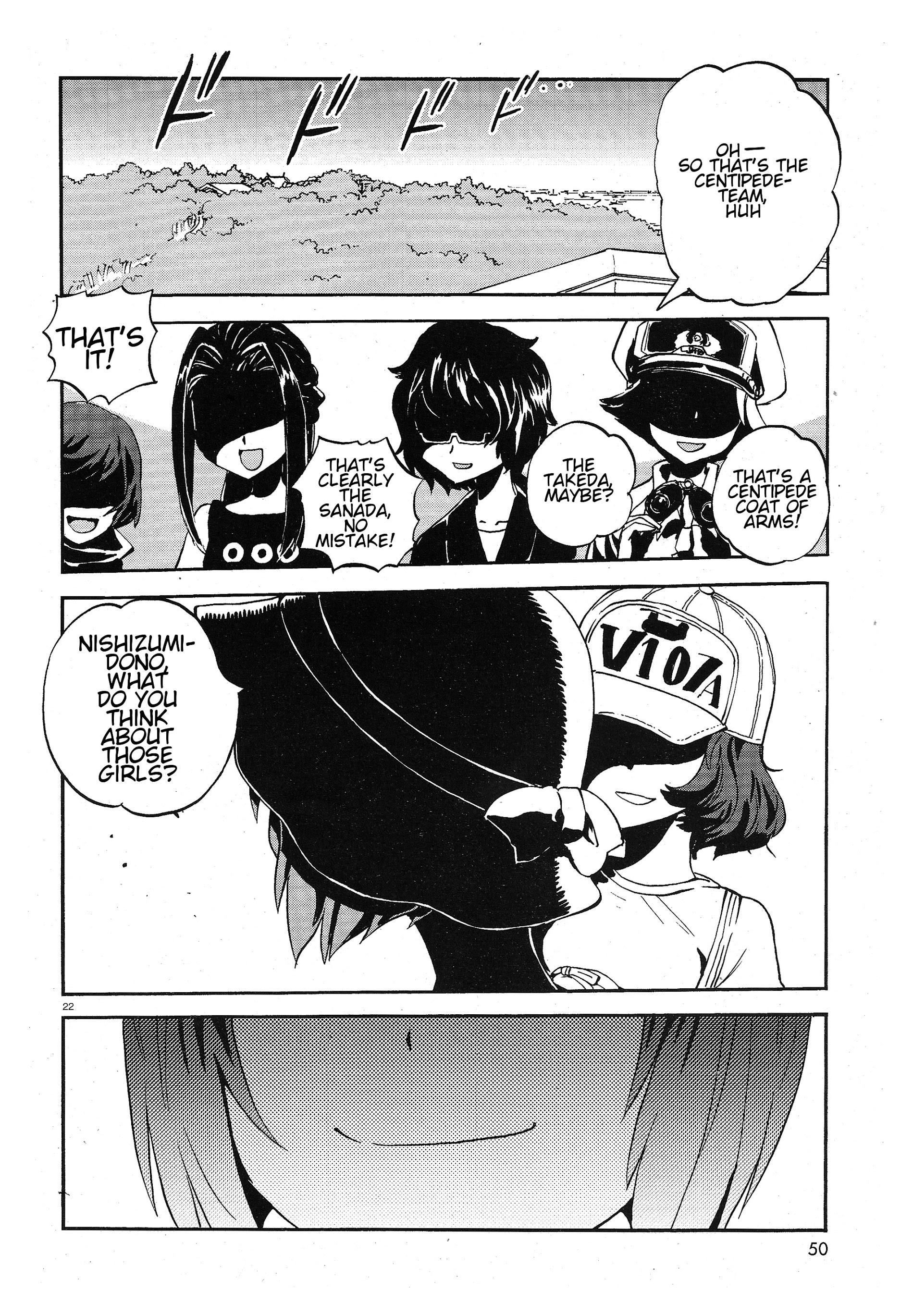 Girls & Panzer - Ribbon No Musha Chapter 10 #21