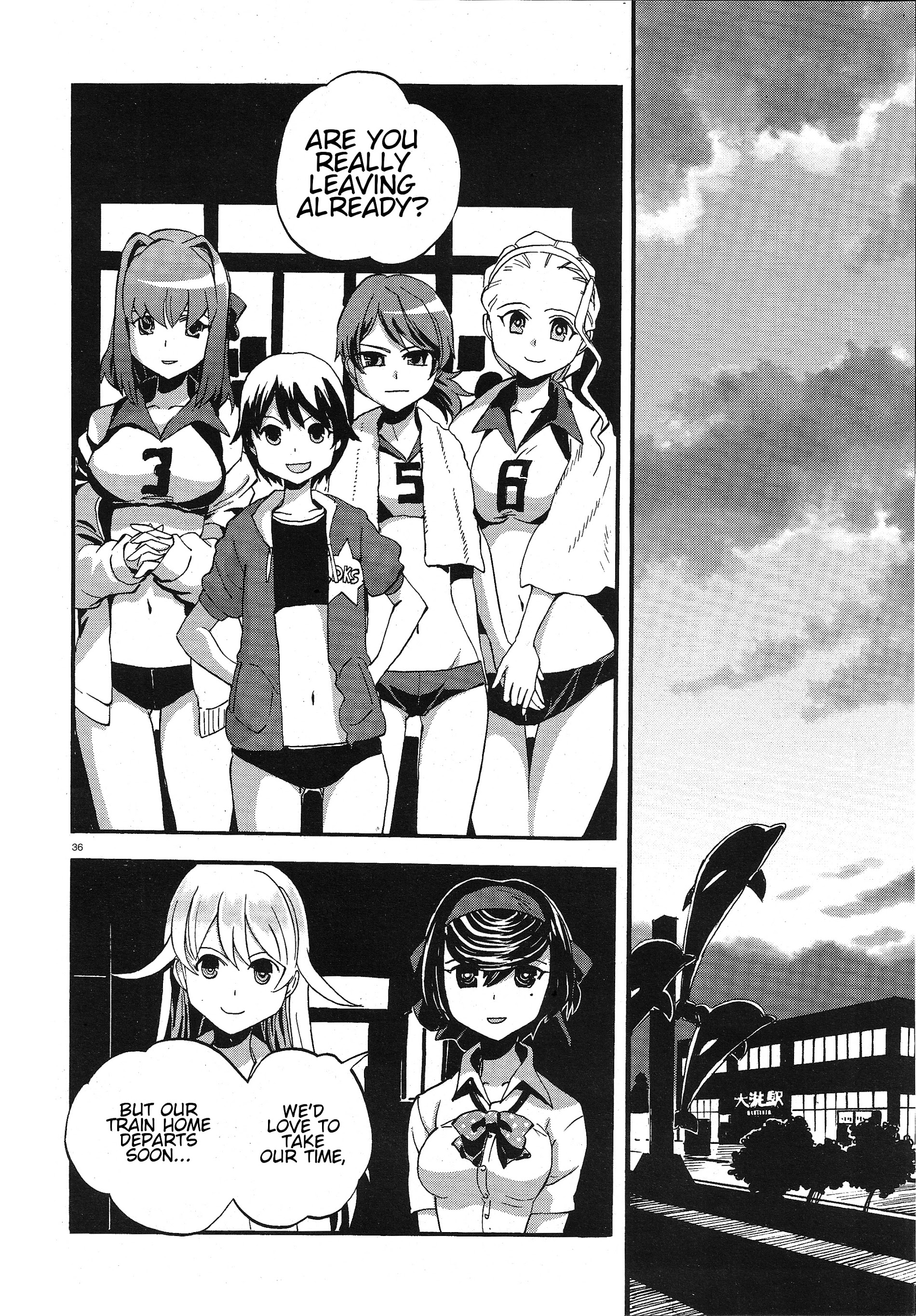 Girls & Panzer - Ribbon No Musha Chapter 10 #33