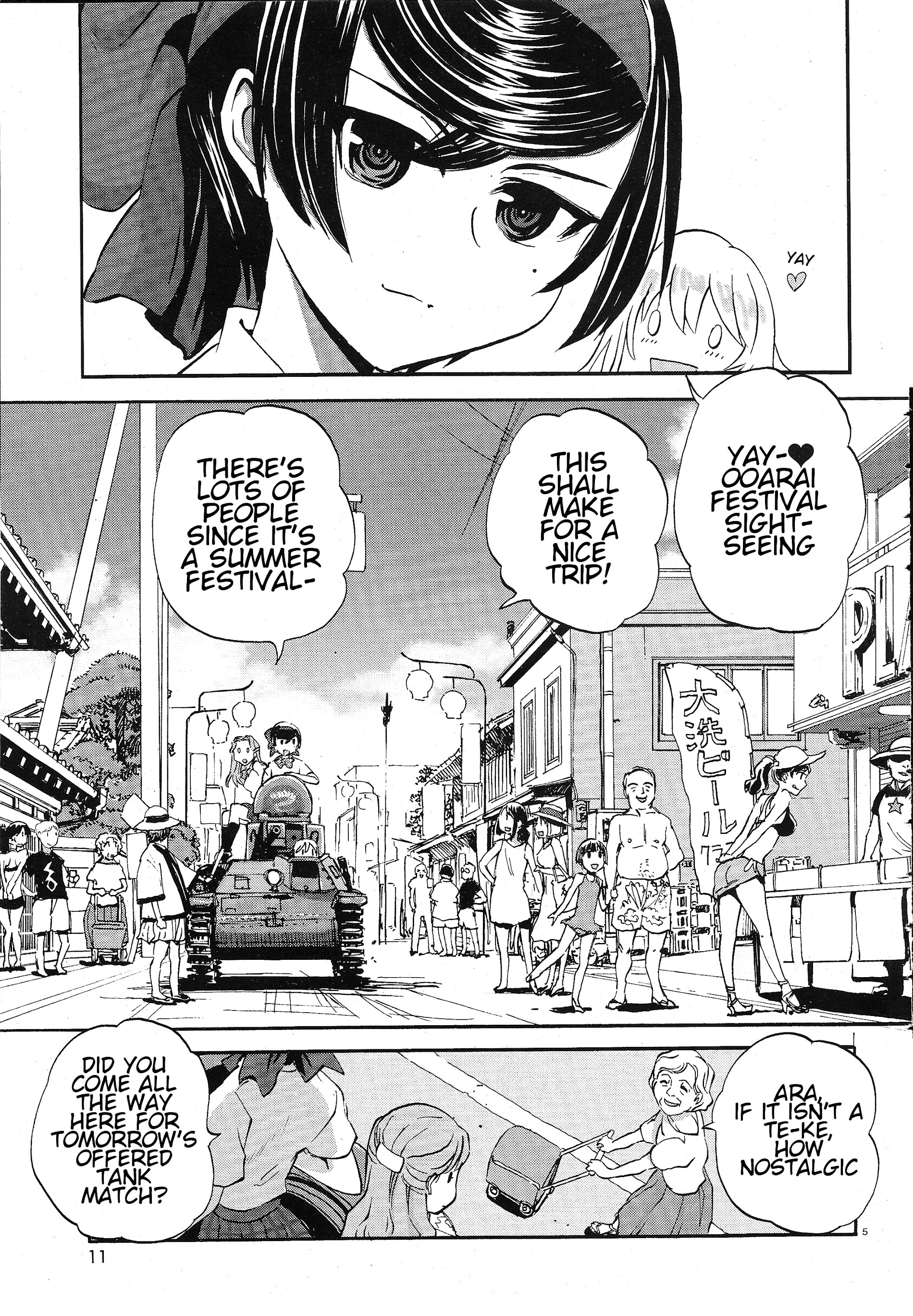 Girls & Panzer - Ribbon No Musha Chapter 9 #10