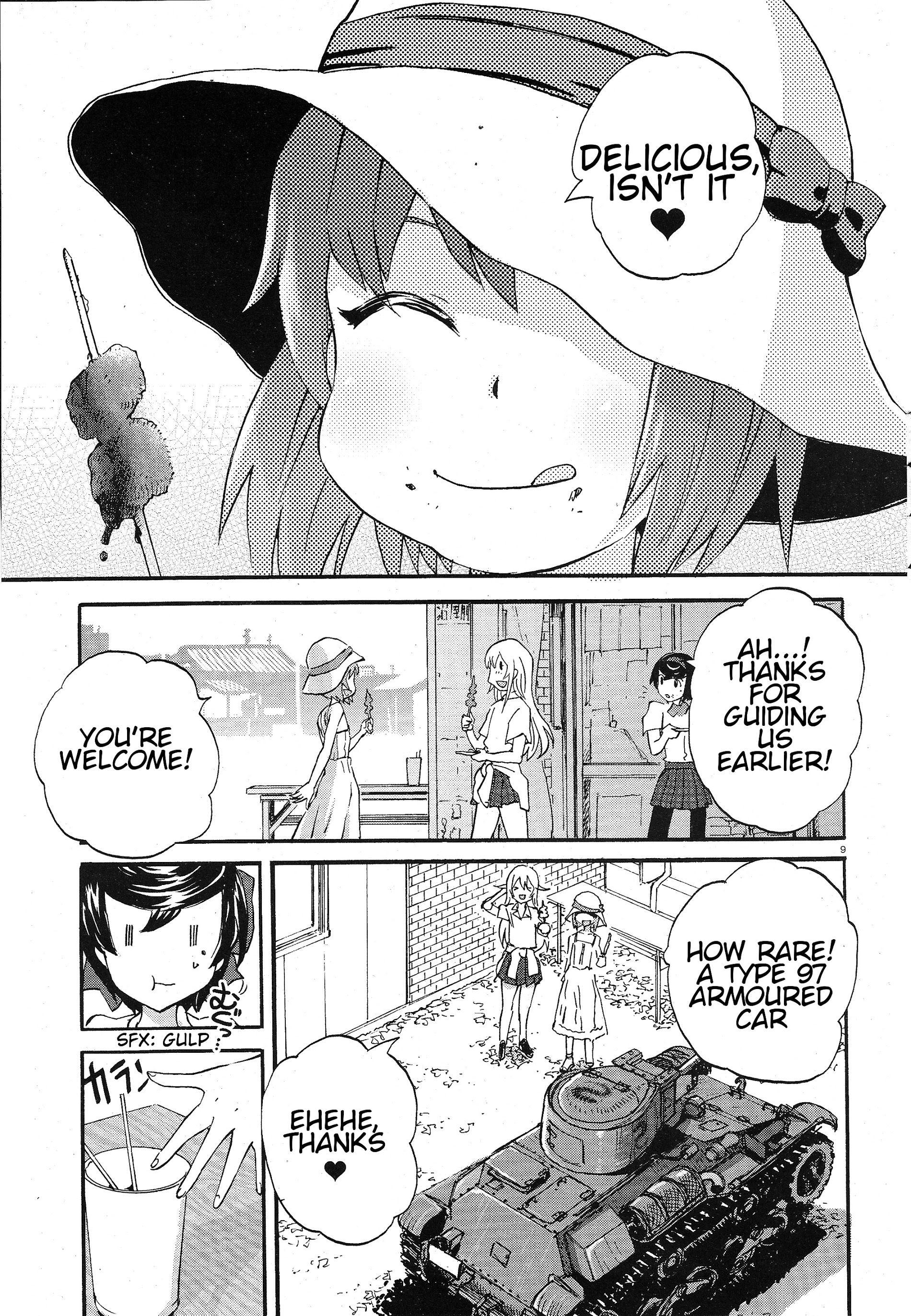 Girls & Panzer - Ribbon No Musha Chapter 9 #14