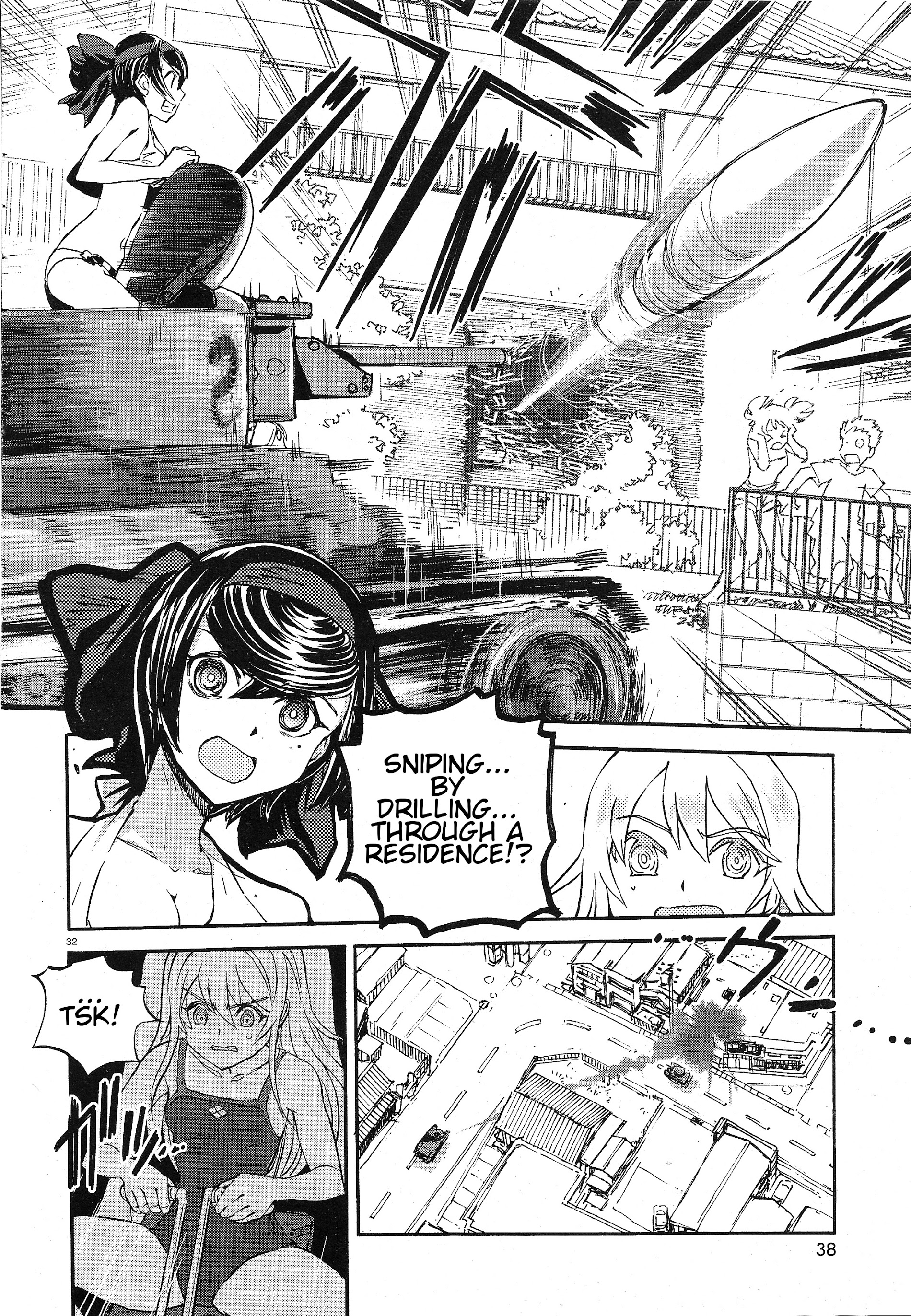 Girls & Panzer - Ribbon No Musha Chapter 9 #36
