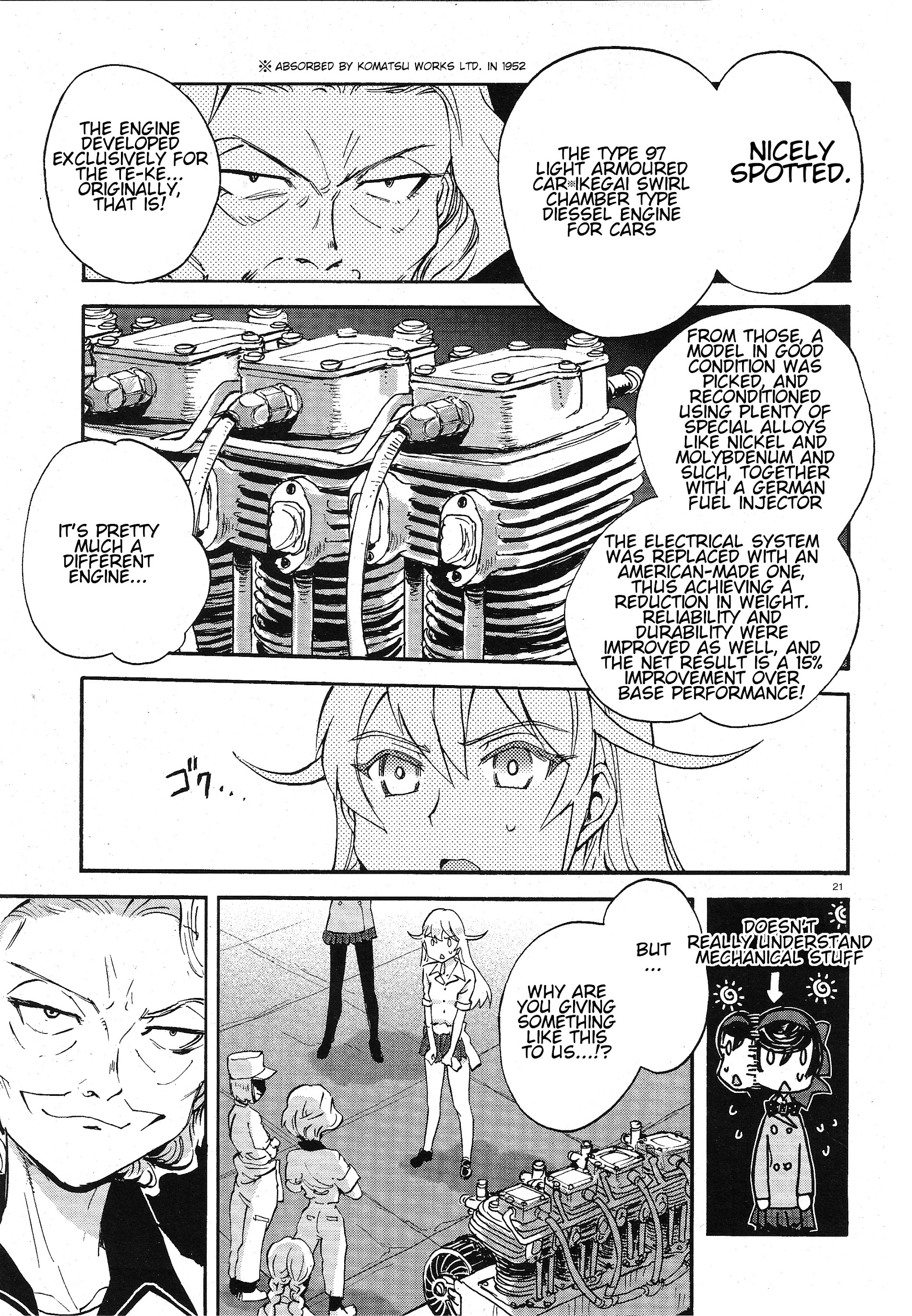 Girls & Panzer - Ribbon No Musha Chapter 8.2 #21