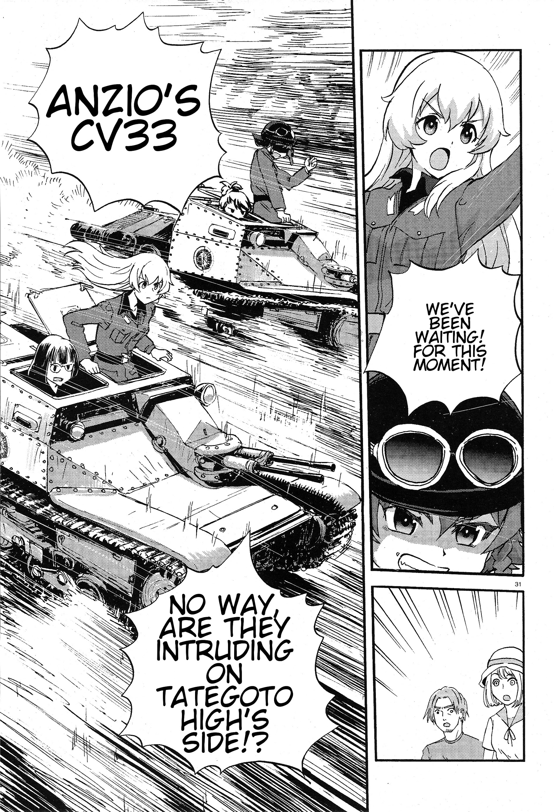 Girls & Panzer - Ribbon No Musha Chapter 8 #31