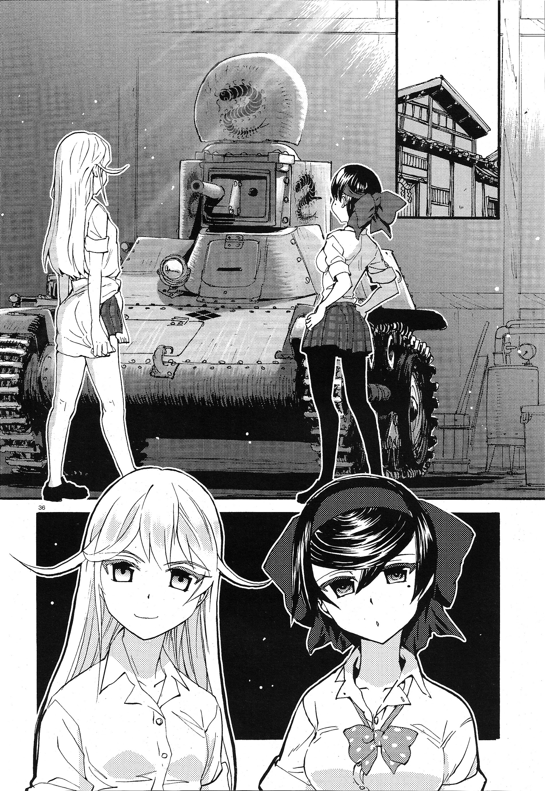 Girls & Panzer - Ribbon No Musha Chapter 8 #36