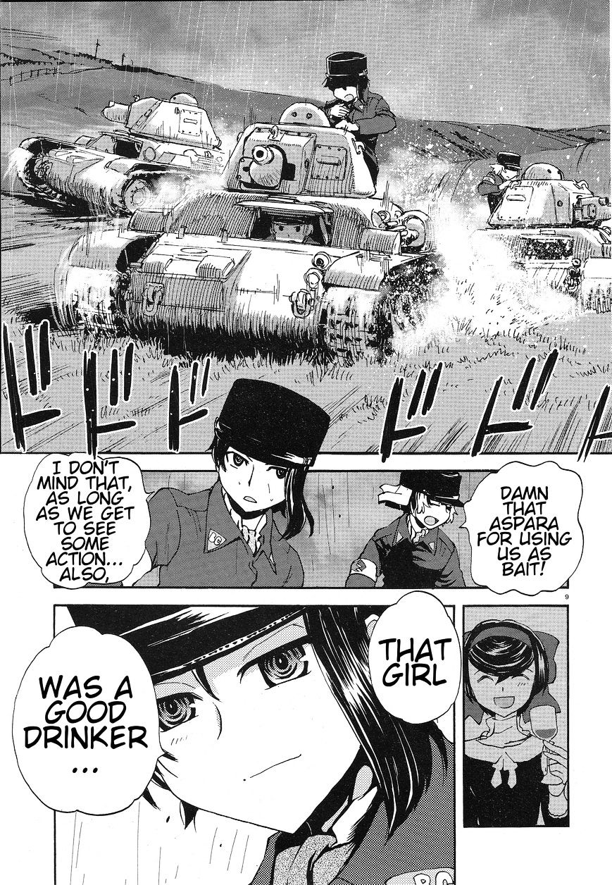 Girls & Panzer - Ribbon No Musha Chapter 6 #8