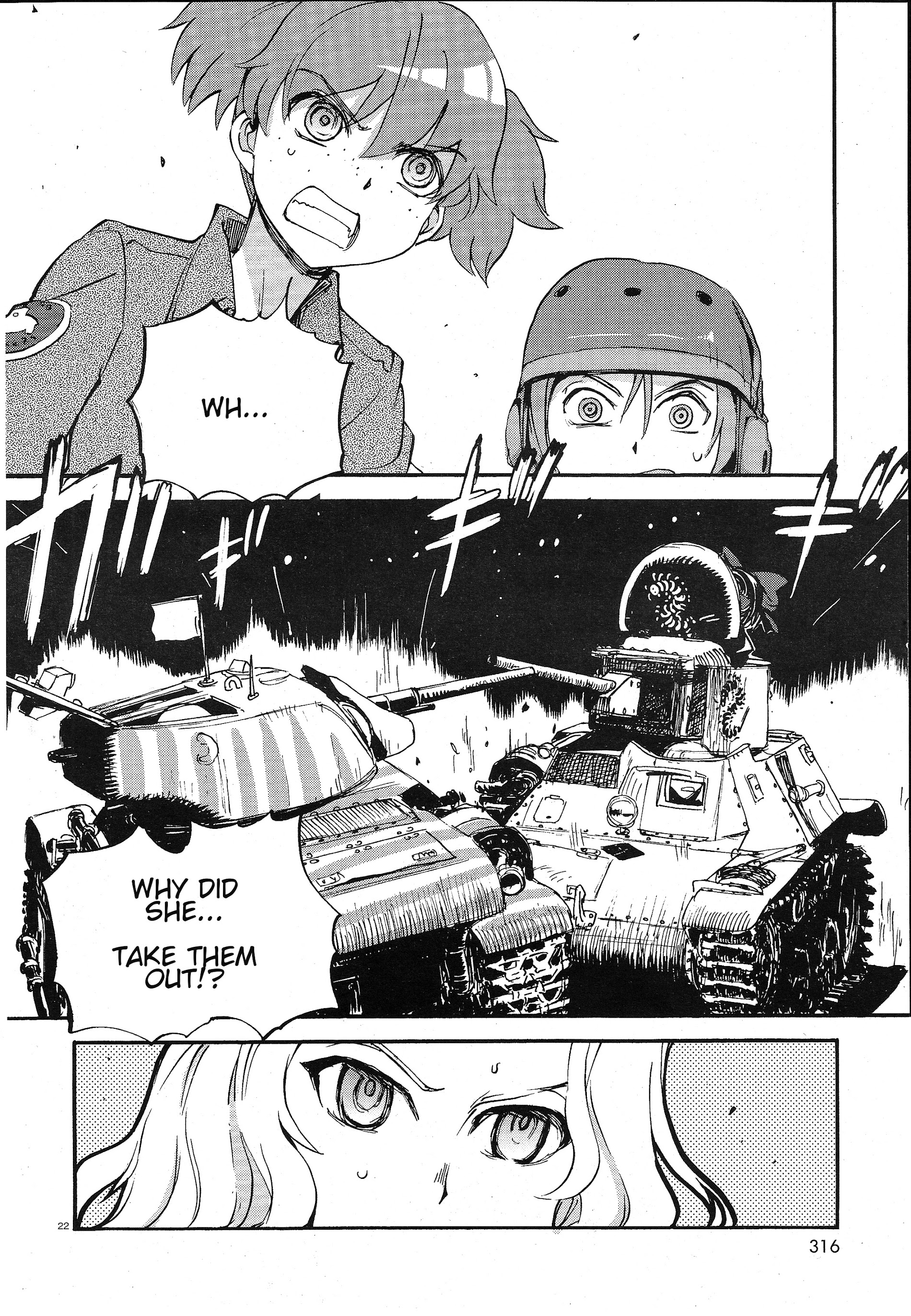 Girls & Panzer - Ribbon No Musha Chapter 4 #21