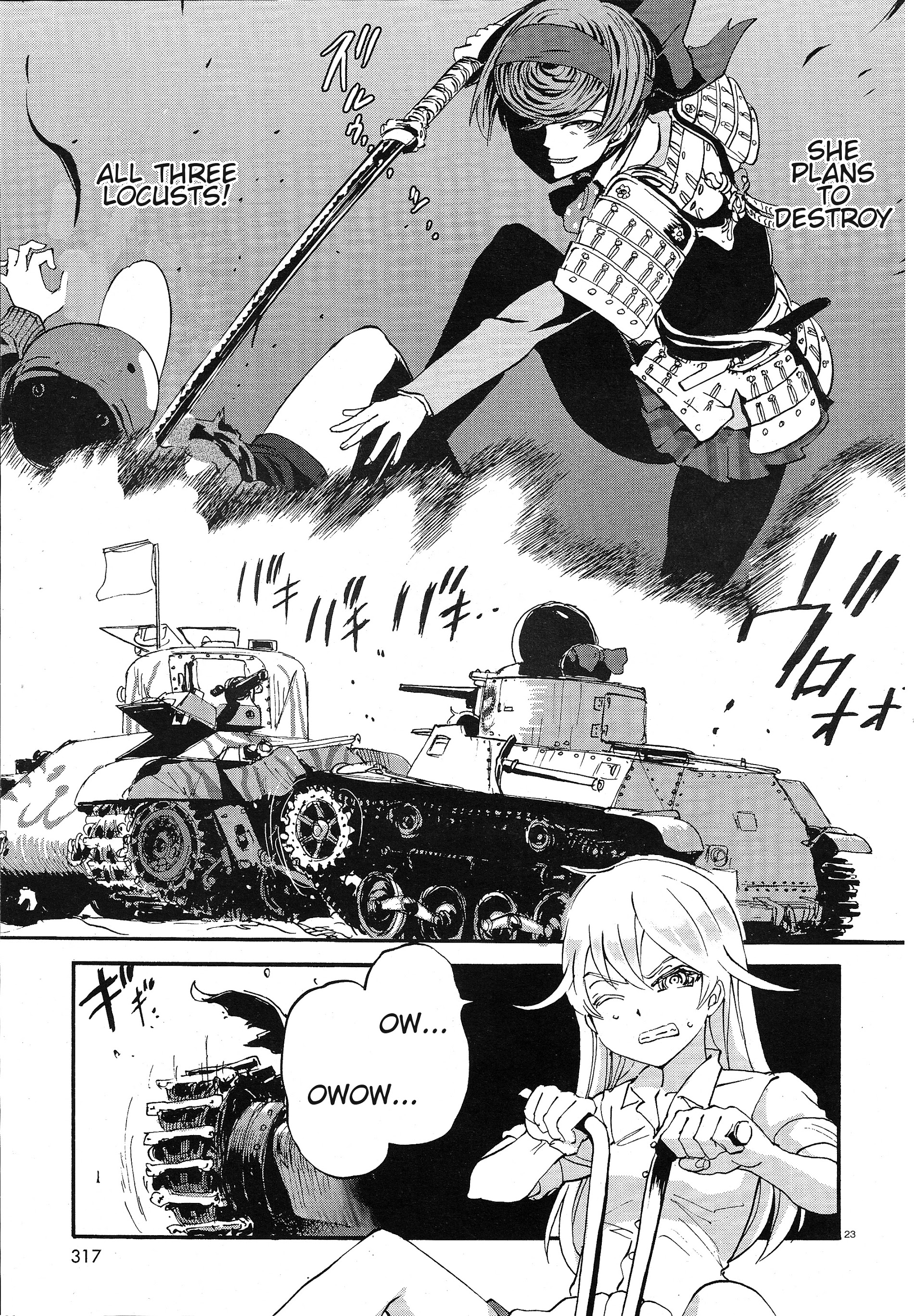 Girls & Panzer - Ribbon No Musha Chapter 4 #22