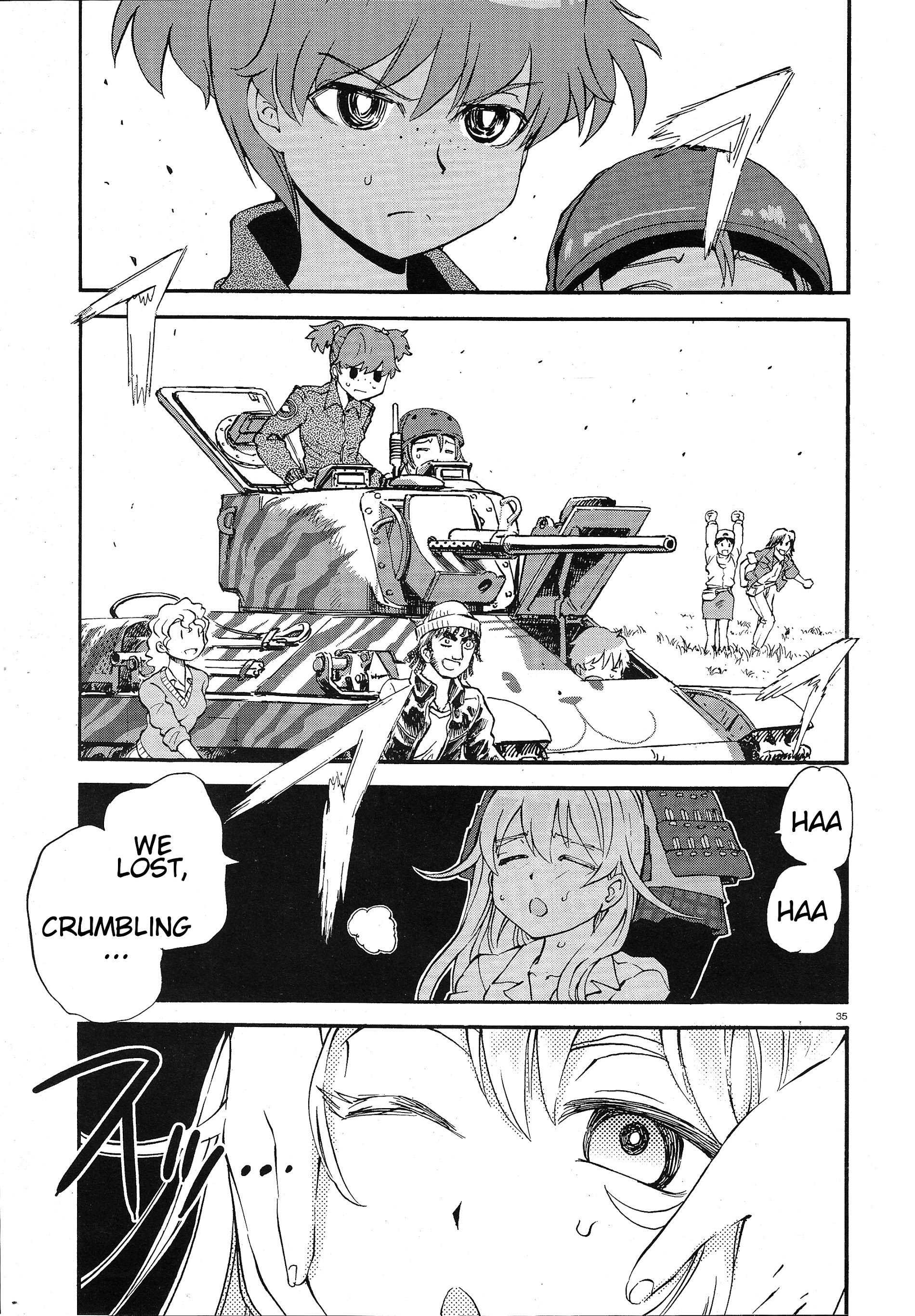 Girls & Panzer - Ribbon No Musha Chapter 4 #33