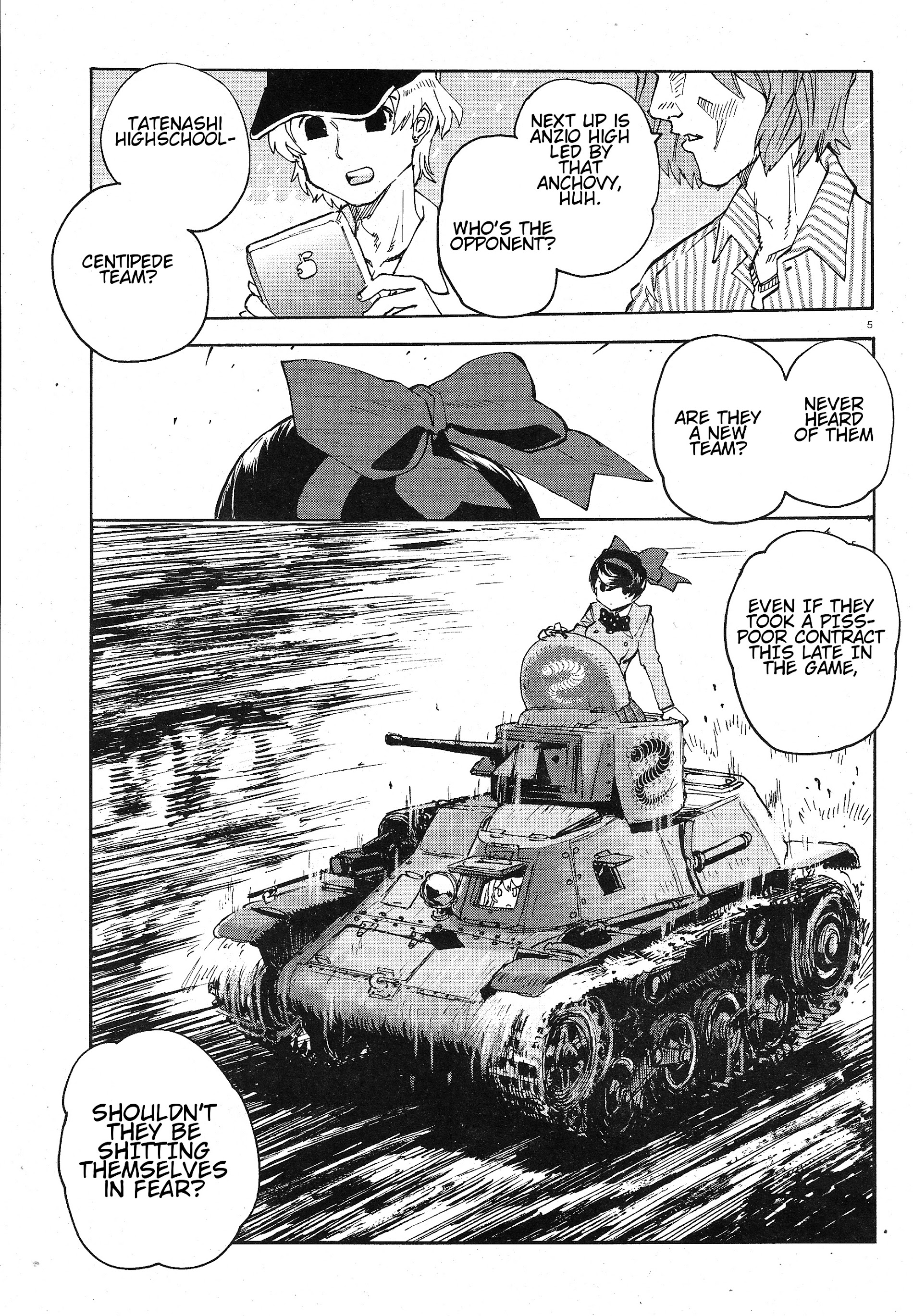 Girls & Panzer - Ribbon No Musha Chapter 1 #9