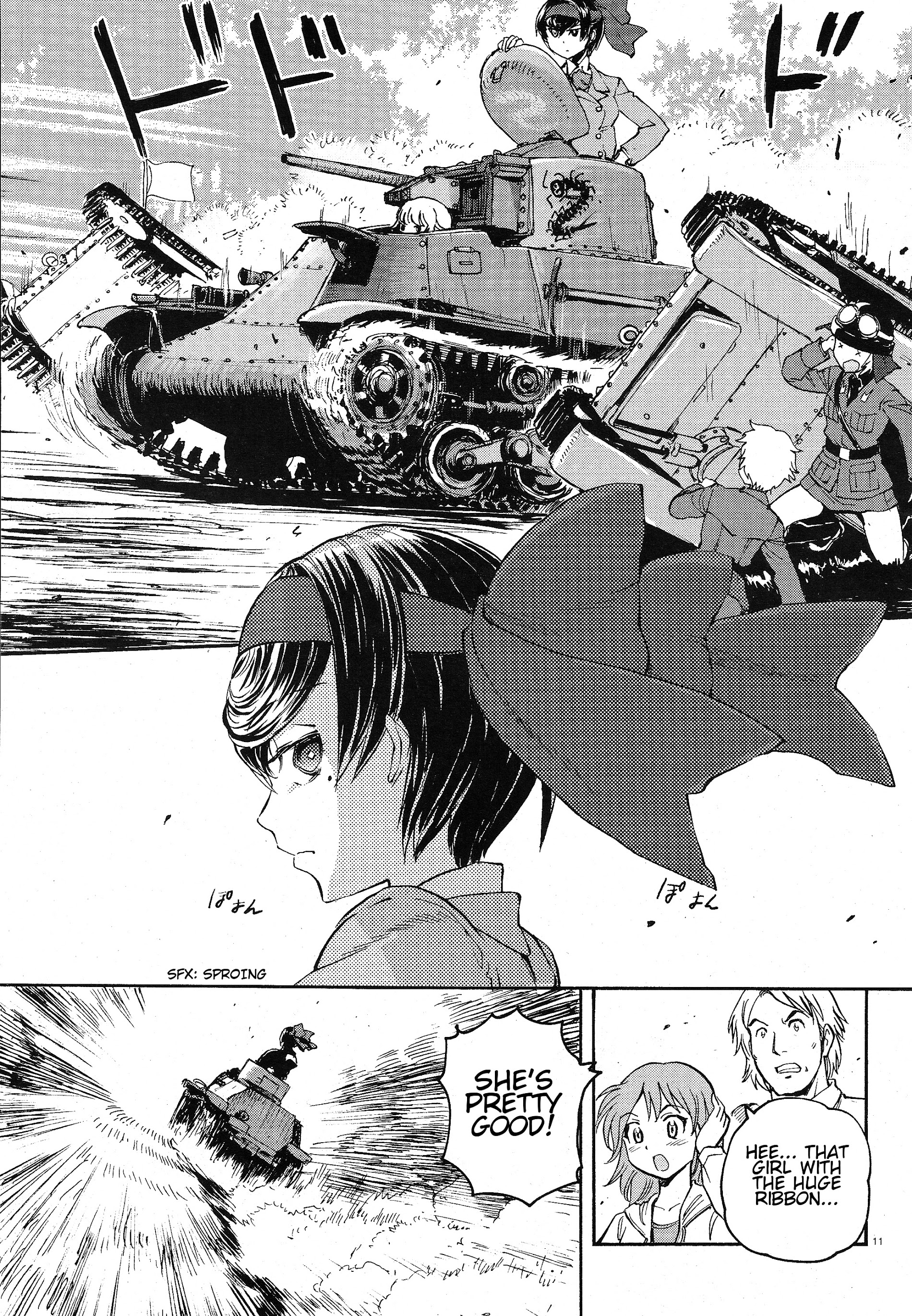 Girls & Panzer - Ribbon No Musha Chapter 1 #15