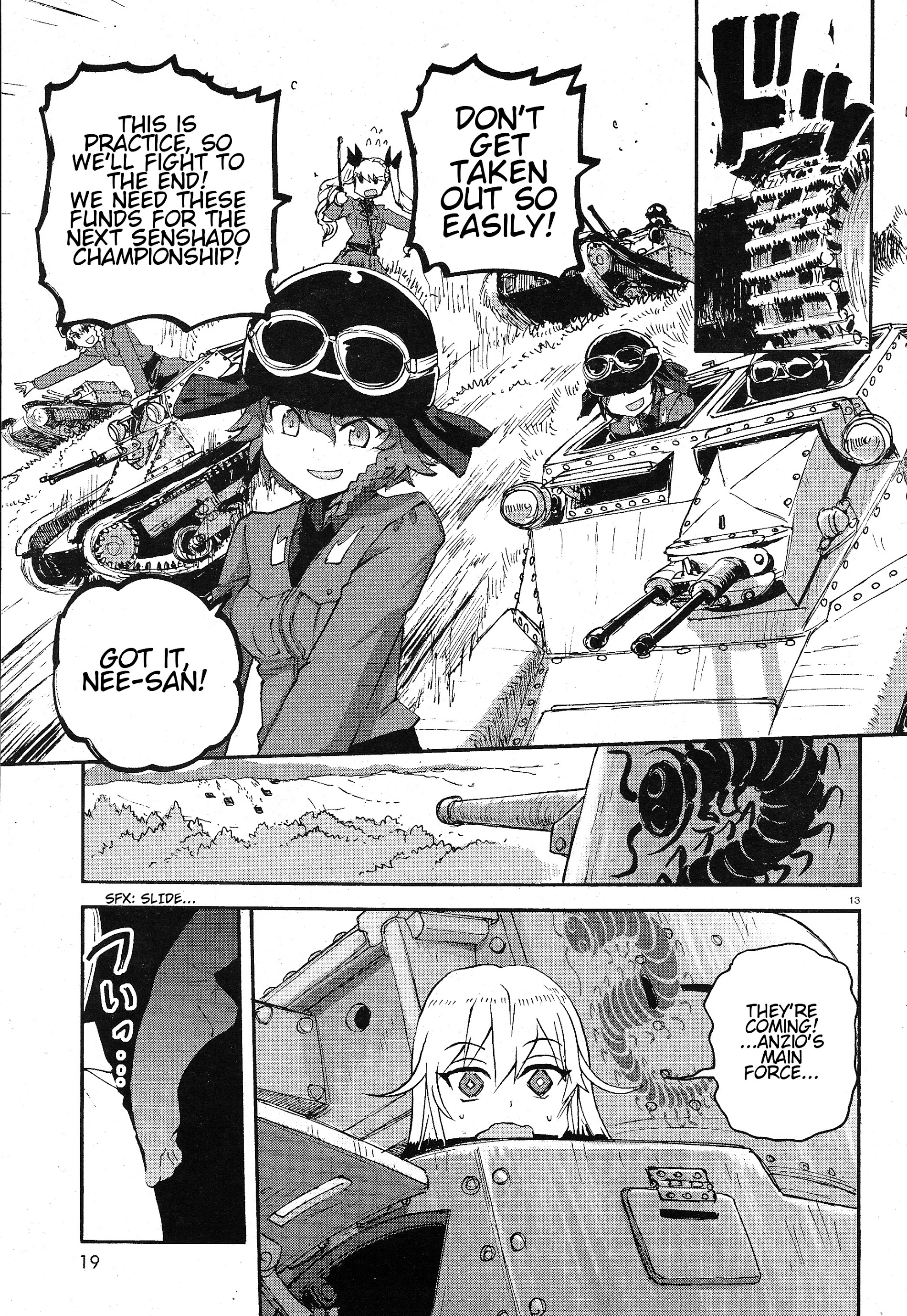 Girls & Panzer - Ribbon No Musha Chapter 1 #17