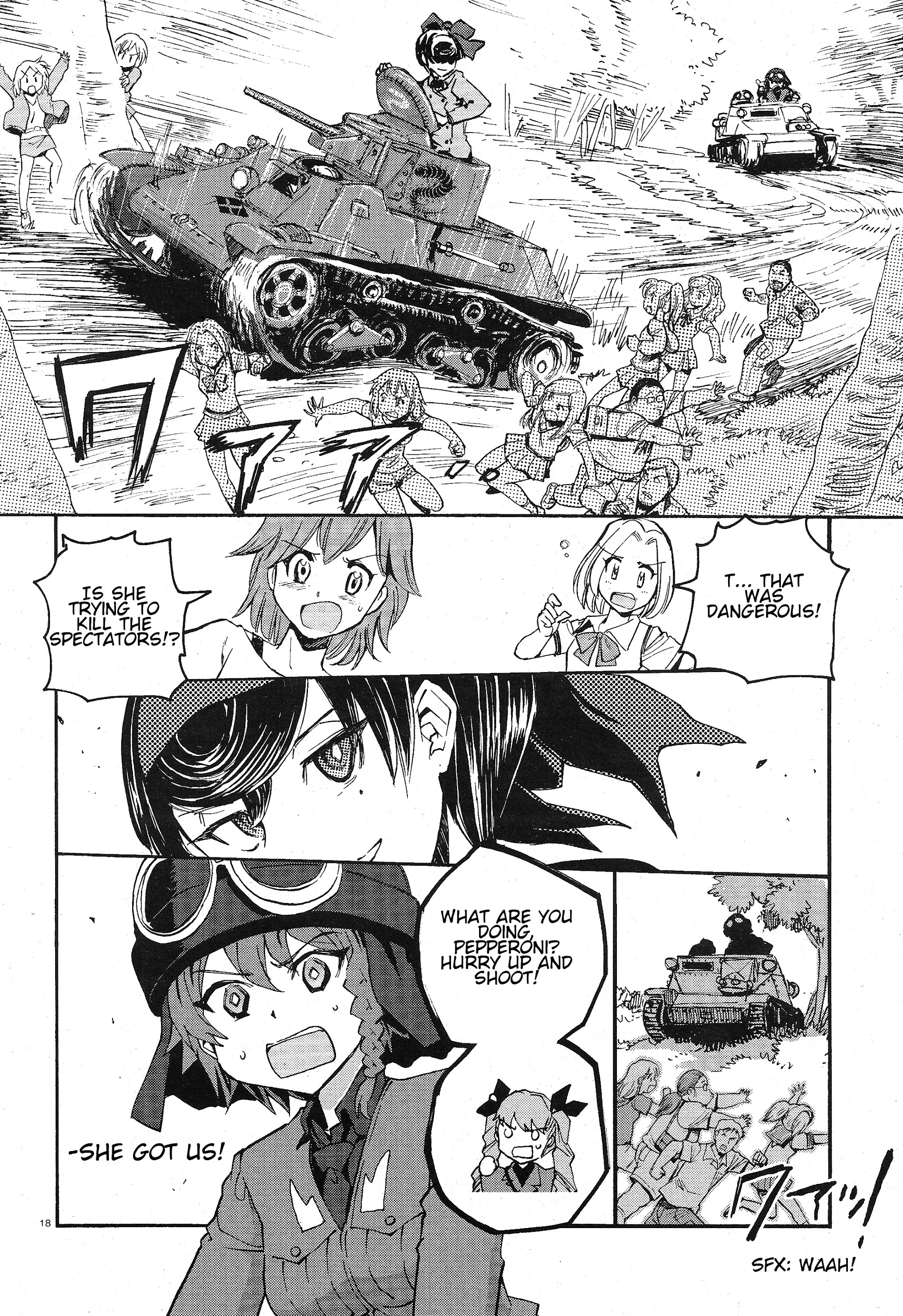 Girls & Panzer - Ribbon No Musha Chapter 1 #22
