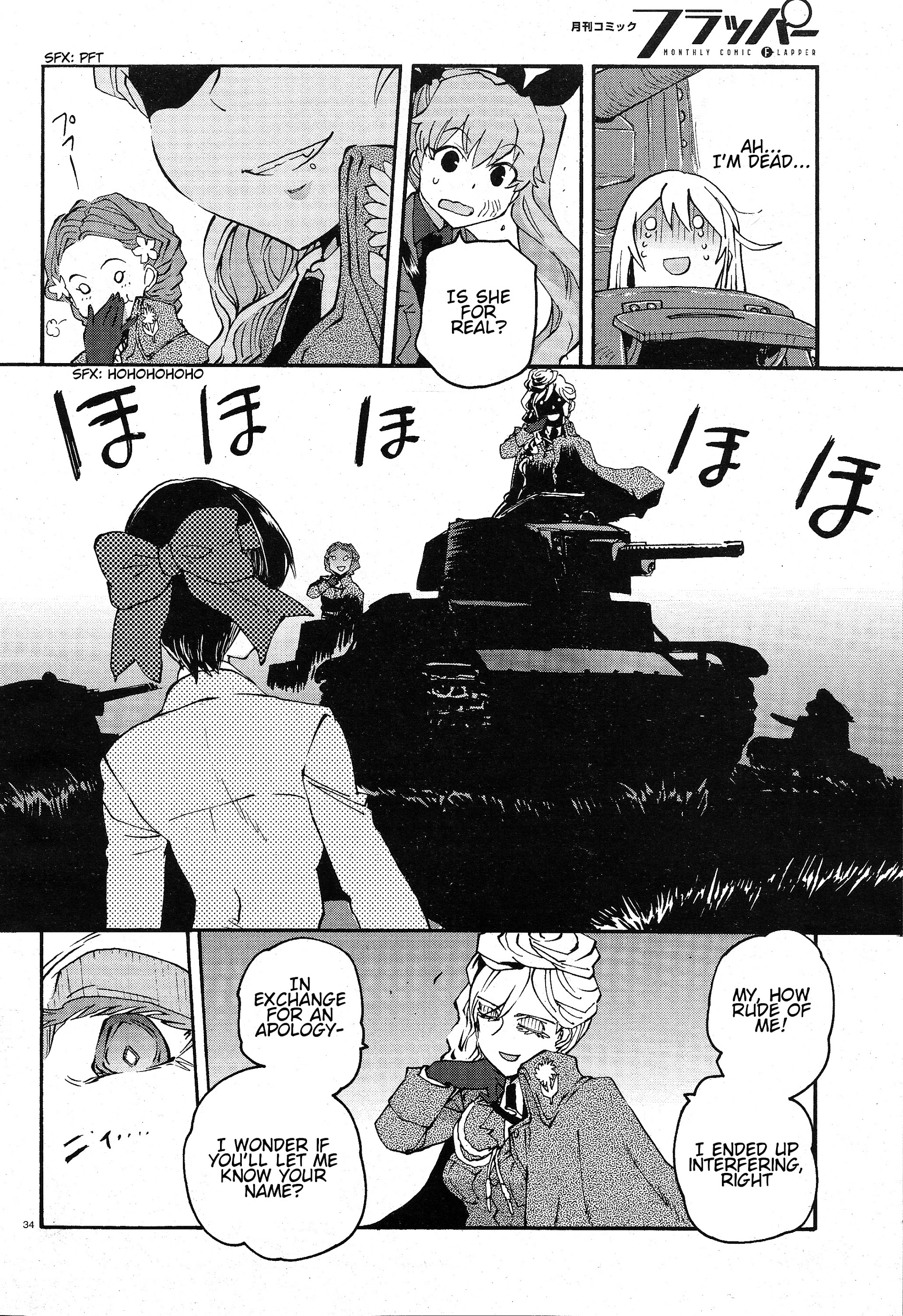 Girls & Panzer - Ribbon No Musha Chapter 1 #38