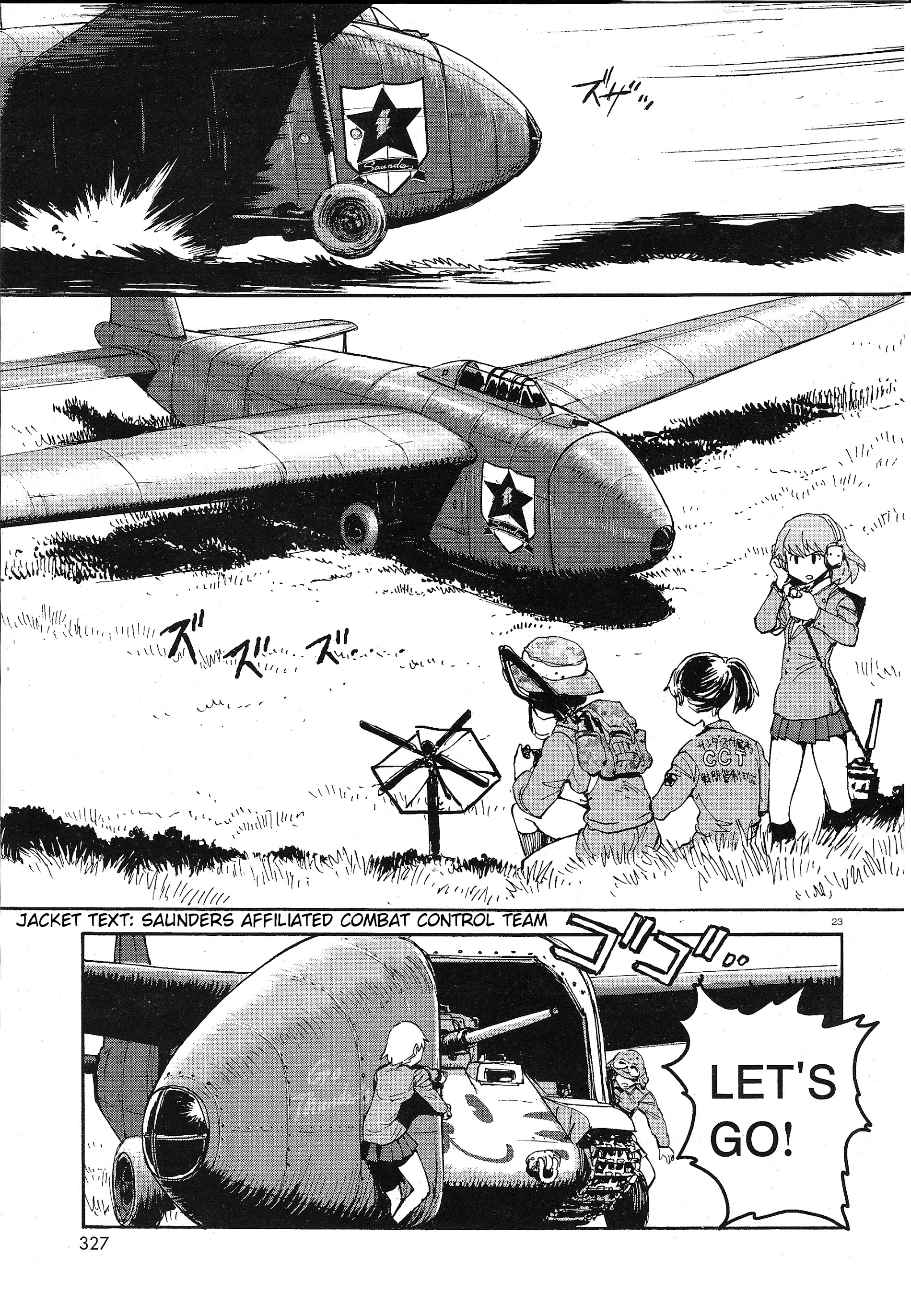 Girls & Panzer - Ribbon No Musha Chapter 3 #23