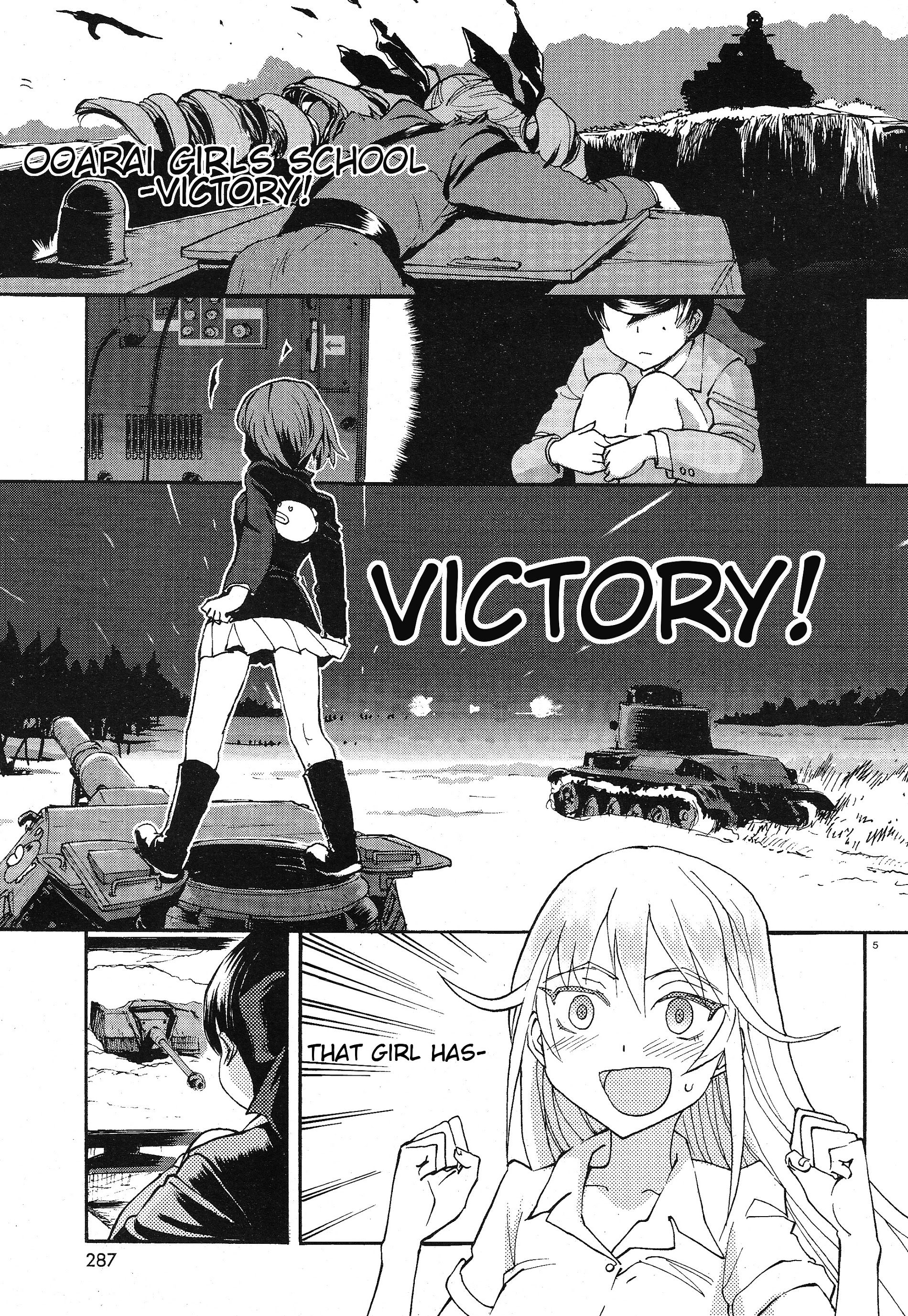 Girls & Panzer - Ribbon No Musha Chapter 2 #6