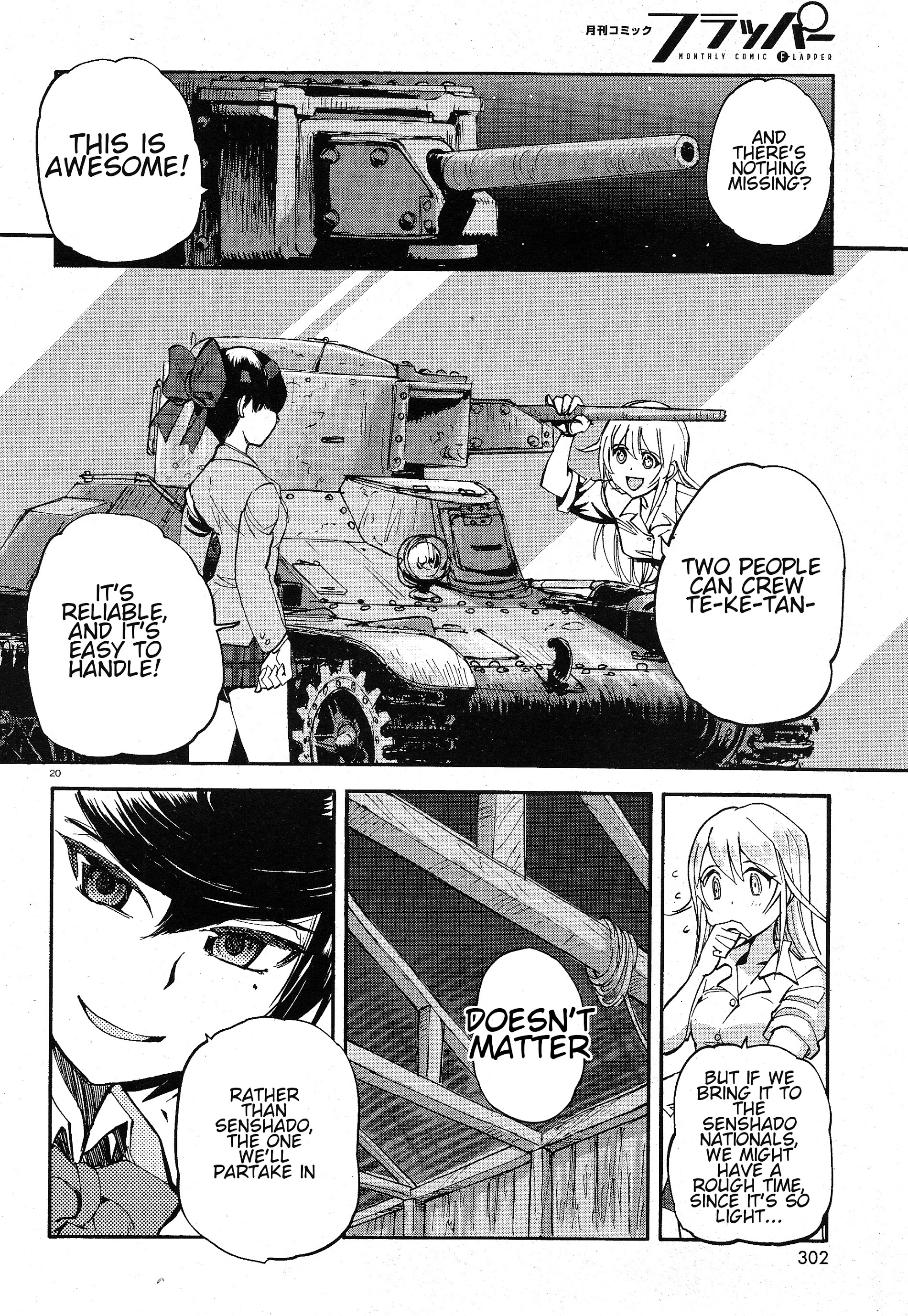 Girls & Panzer - Ribbon No Musha Chapter 2 #21