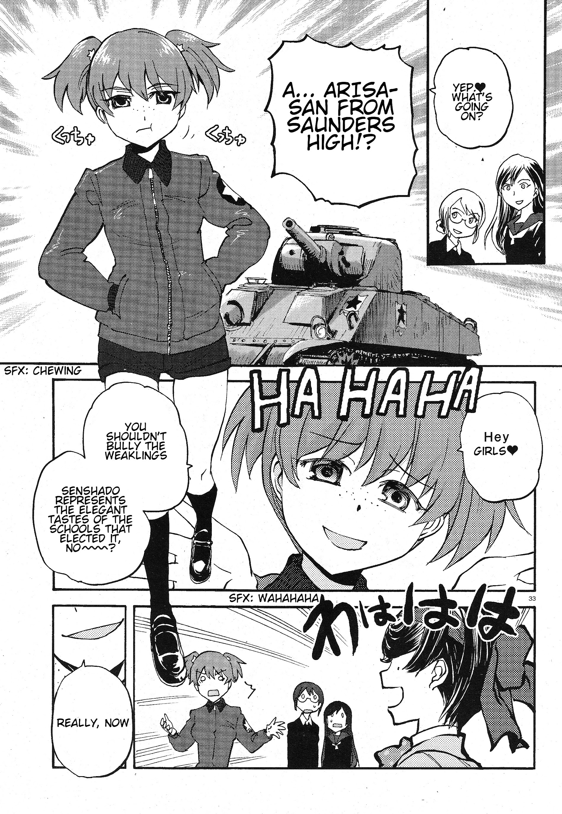 Girls & Panzer - Ribbon No Musha Chapter 2 #33