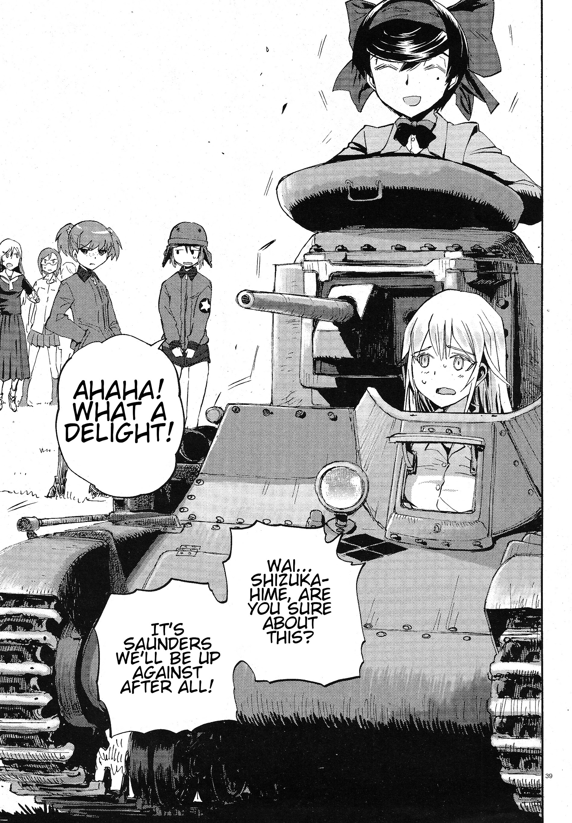 Girls & Panzer - Ribbon No Musha Chapter 2 #39