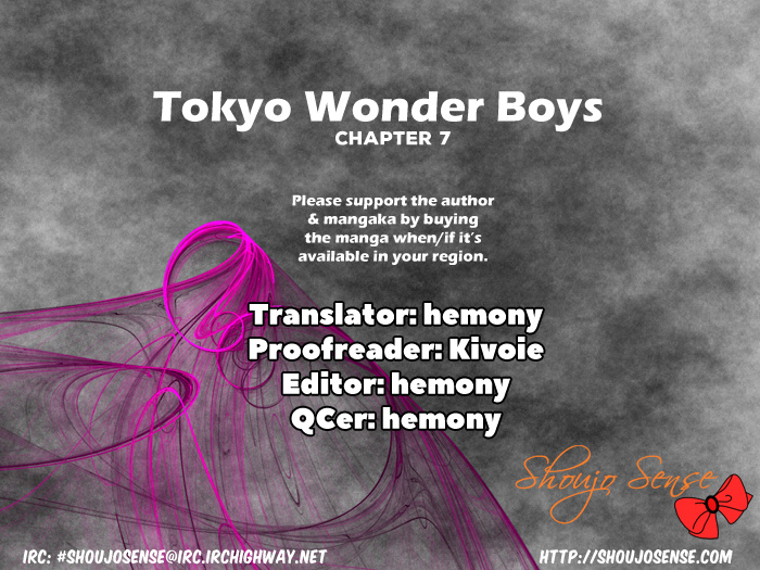 Tokyo Wonder Boys Chapter 7 #1