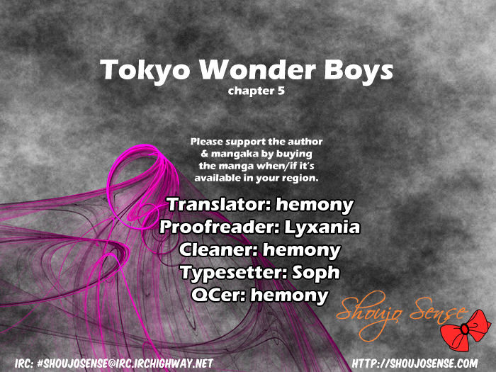 Tokyo Wonder Boys Chapter 5 #1
