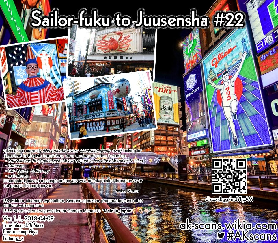 Sailor Fuku To Juusensha Chapter 22 #31
