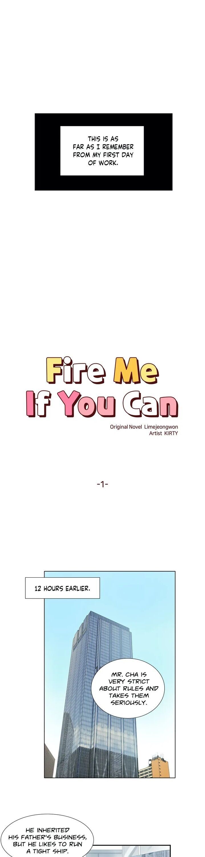 Fire Me If You Can Chapter 1 #5