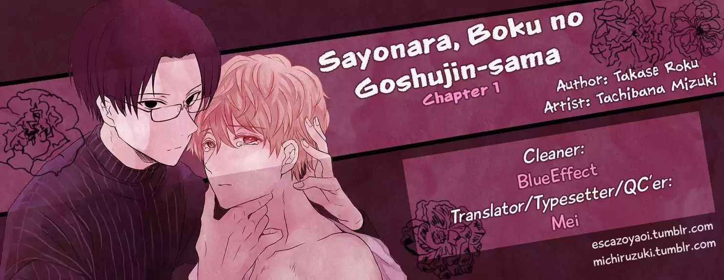 Sayonara, Boku No Goshujin-Sama Chapter 1 #35