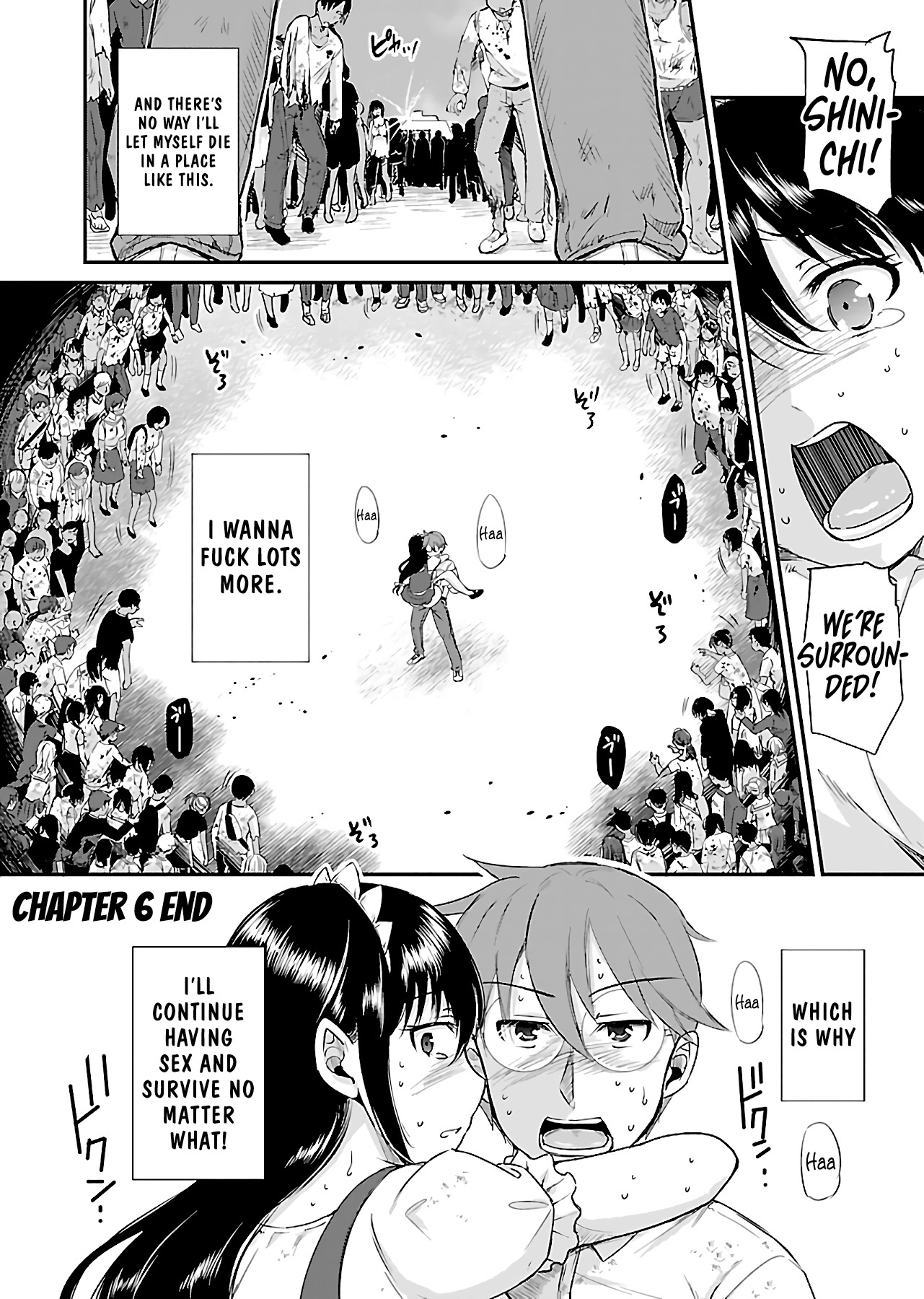 Zombie Darake No Kono Sekai De Wa Sex Shinai To Ikinokorenai Chapter 6 #24