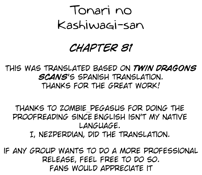 Tonari No Kashiwagi-San Chapter 81 #25