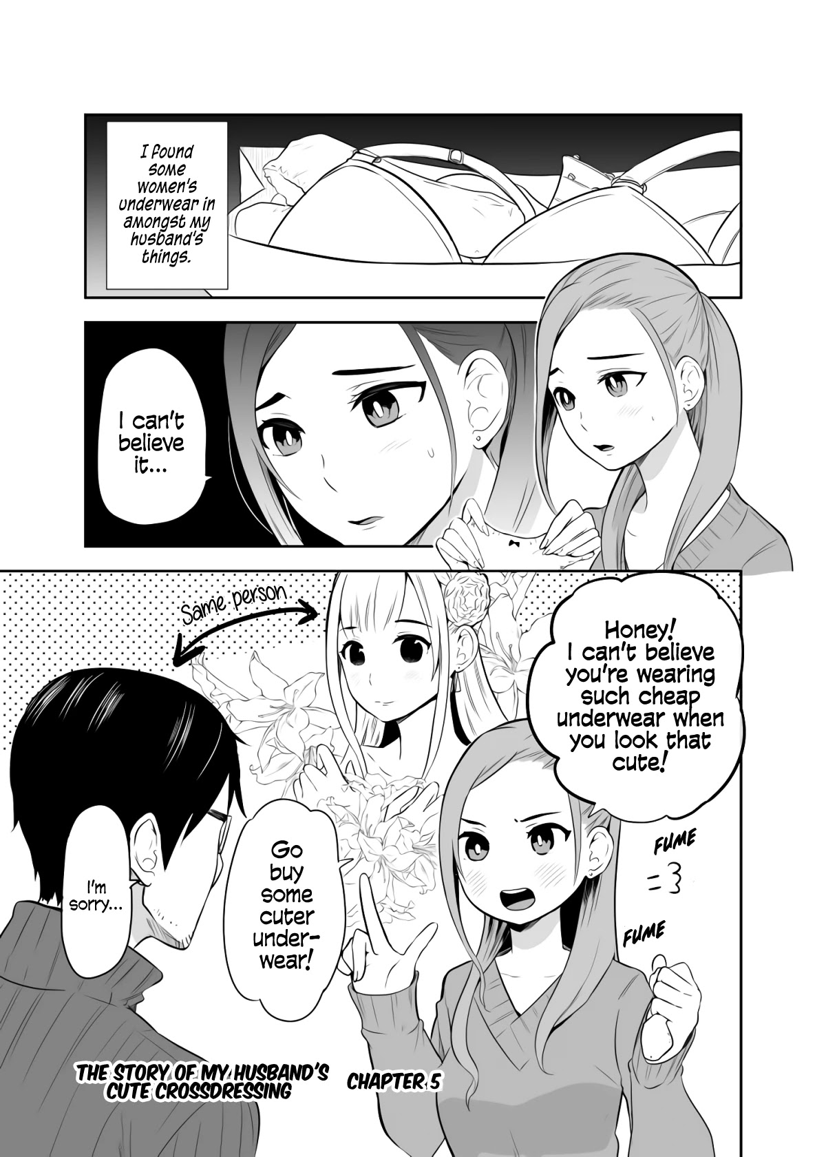 The Story Of My Husband's Cute Crossdressing Chapter 5 #1