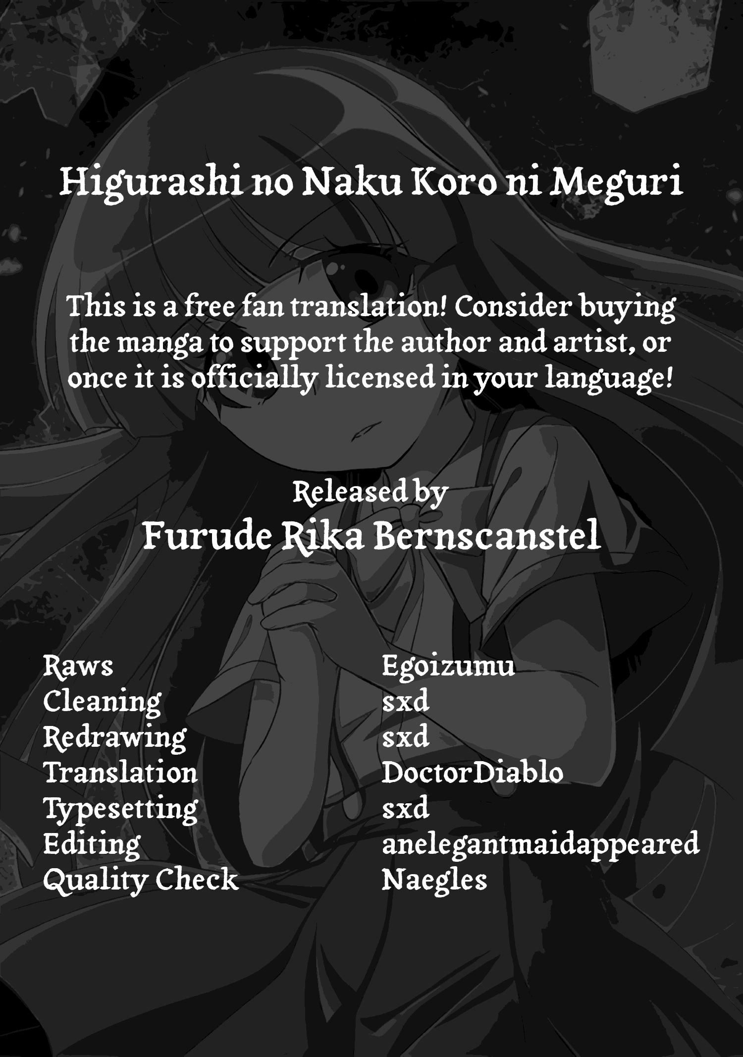 Higurashi No Naku Koro Ni Meguri Chapter 3.3 #1