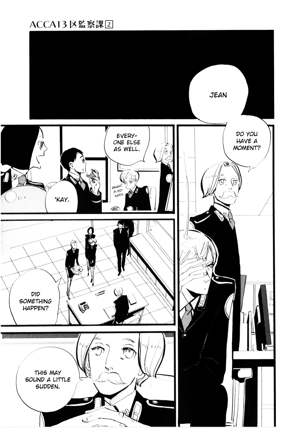 Acca - 13-Ku Kansatsuka Chapter 9 #12