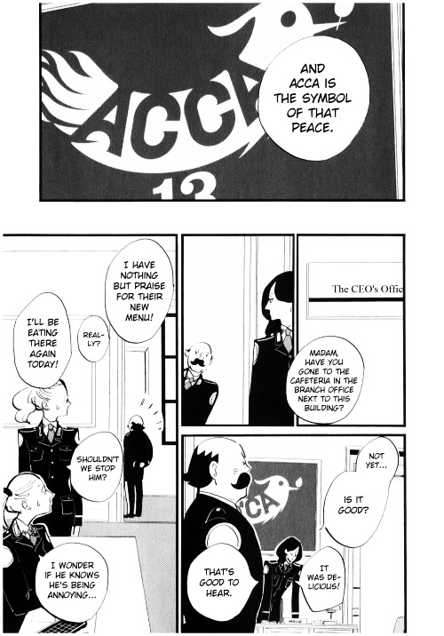Acca - 13-Ku Kansatsuka Chapter 4 #8