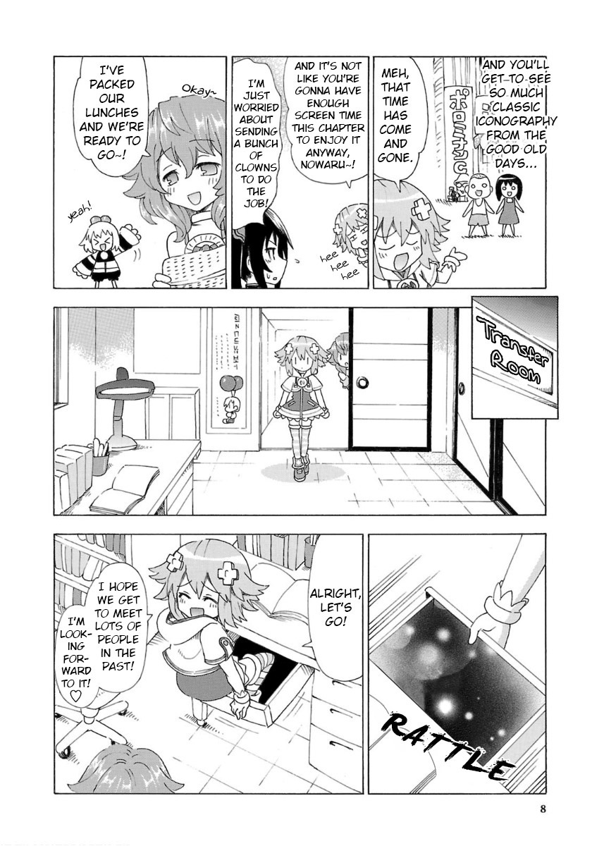 Choujigen Game Neptune - Megami Tsuushin Chapter 28 #10