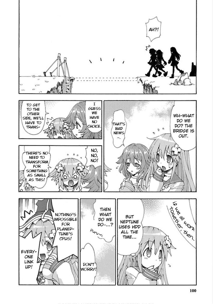 Choujigen Game Neptune - Megami Tsuushin Chapter 24 #6