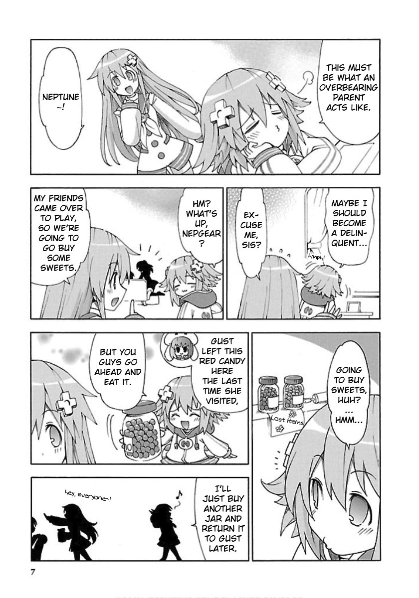 Choujigen Game Neptune - Megami Tsuushin Chapter 19 #9