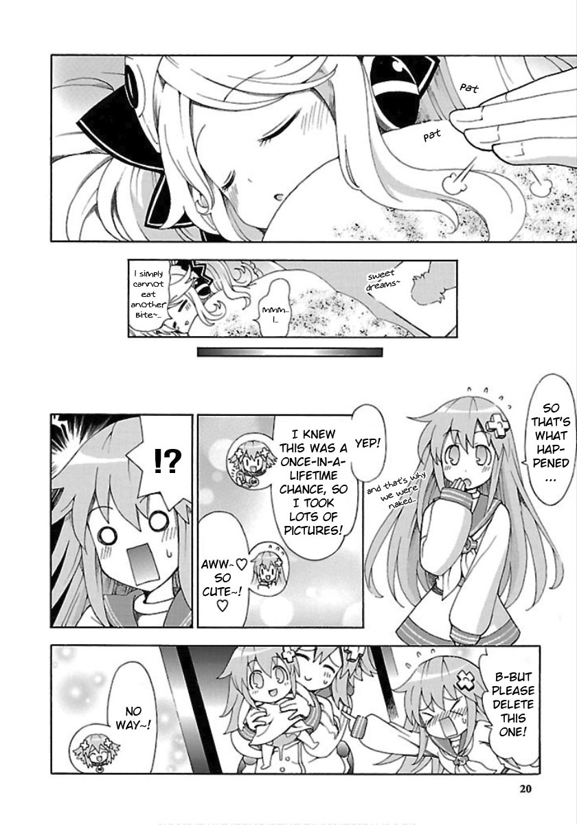 Choujigen Game Neptune - Megami Tsuushin Chapter 19 #22